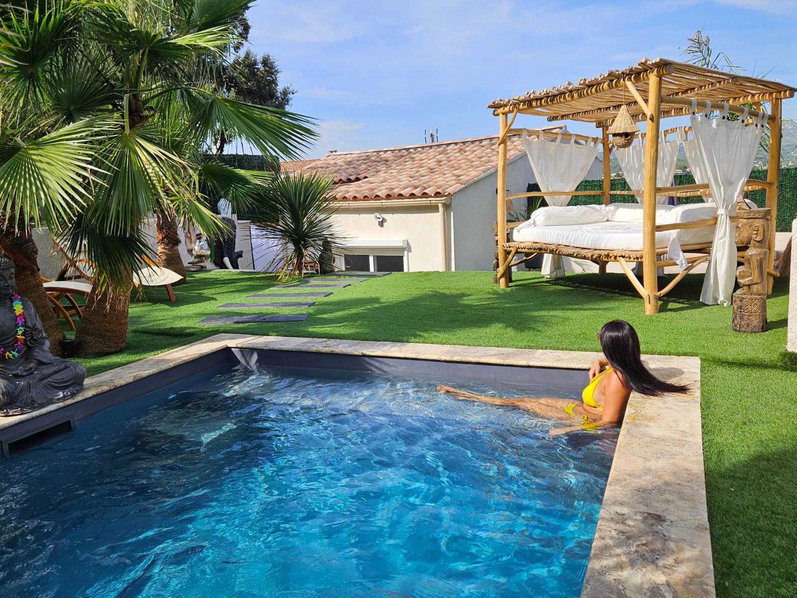 Photo du logement - Ô Balinais mini villa avec spa et piscine privative Marseille