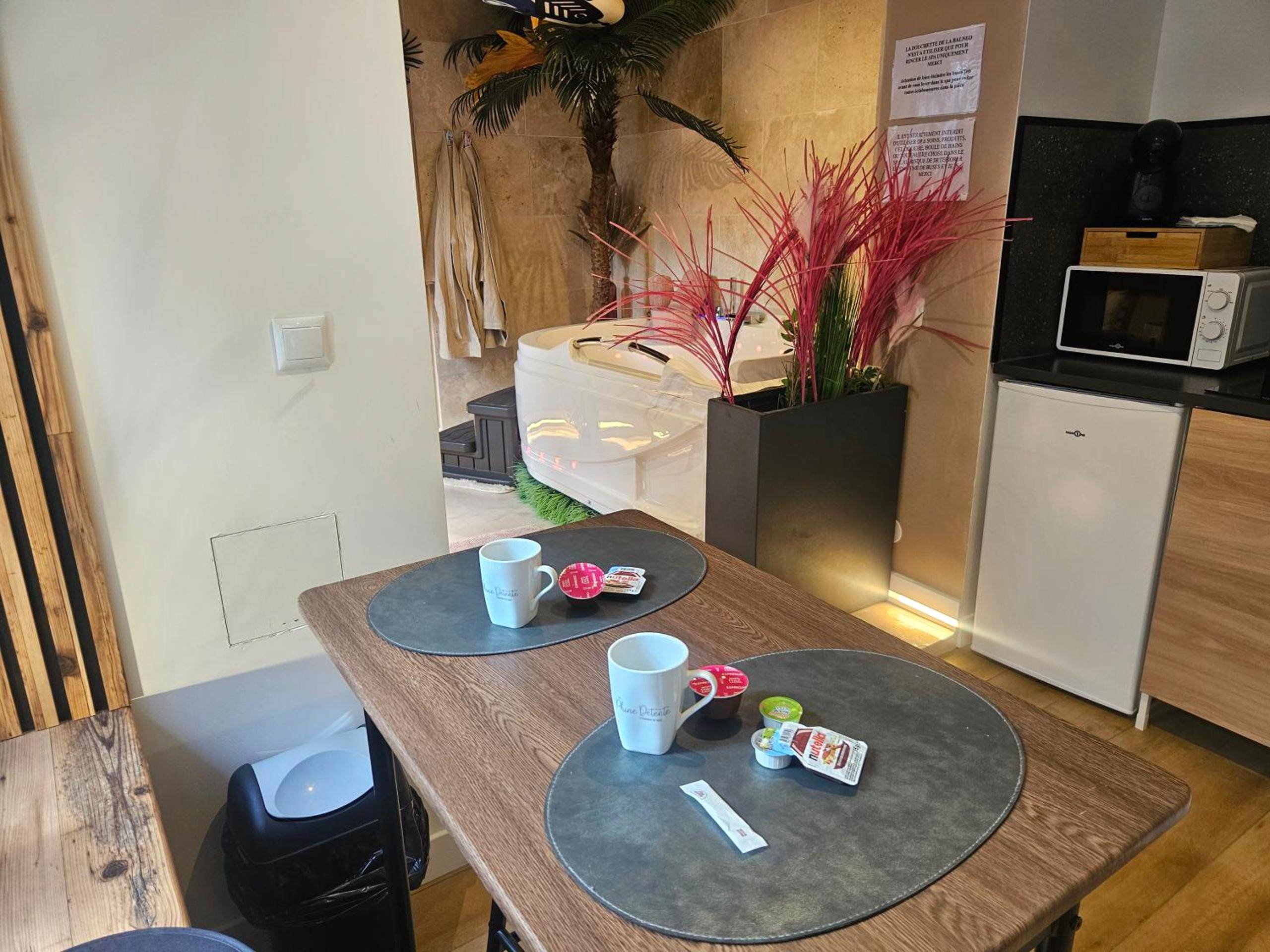 Photo du logement - L'Oasis Evasion de 60m2 avec SPA privatif et Design