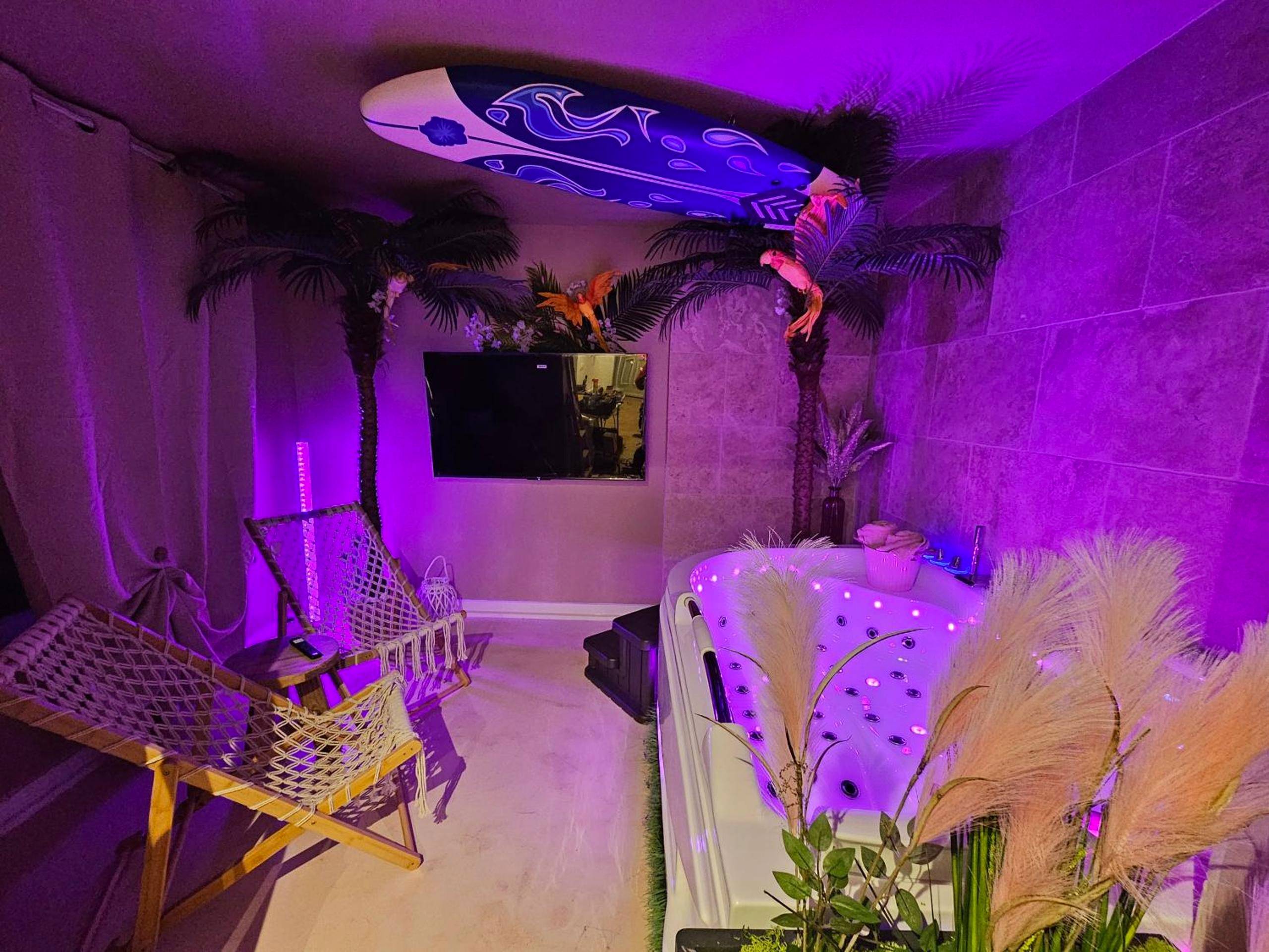 Photo du logement - L'Oasis Evasion de 60m2 avec SPA privatif et Design - La Bassée