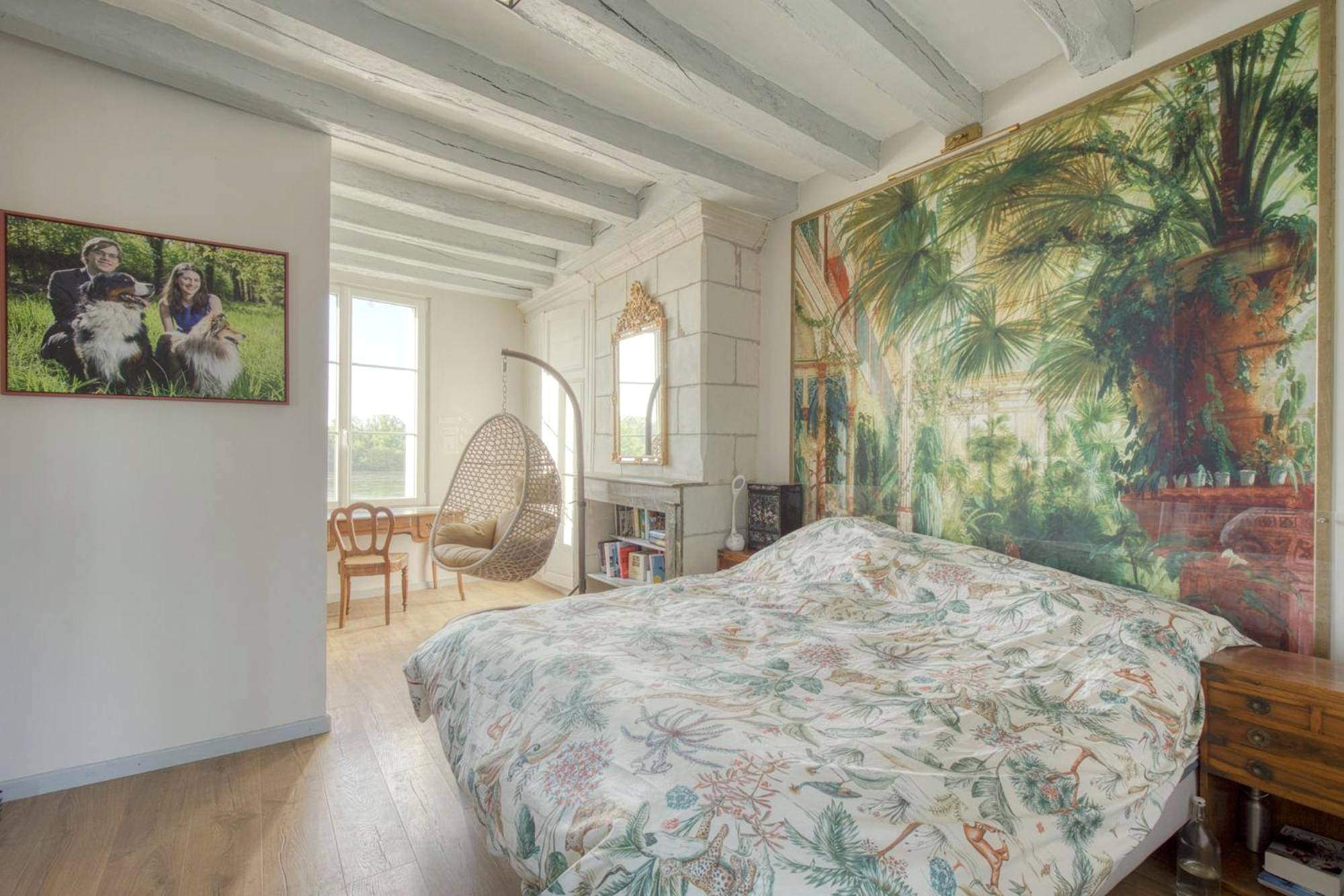 Vue du logement - Jacuzzi et Vue sur Loire - Maison d'hôtes L'Odyssée