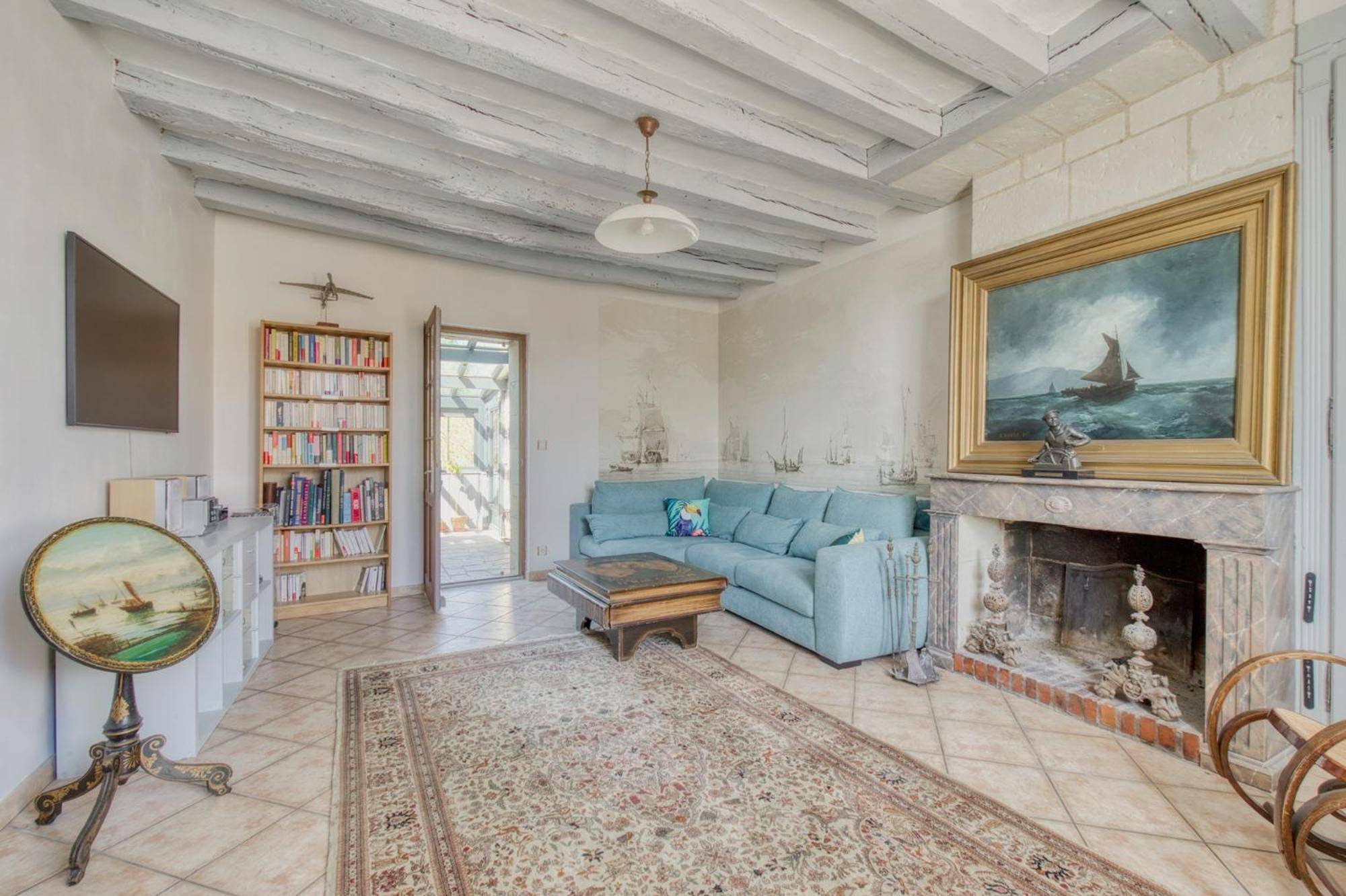 Vue du logement - Jacuzzi et Vue sur Loire - Maison d'hôtes L'Odyssée