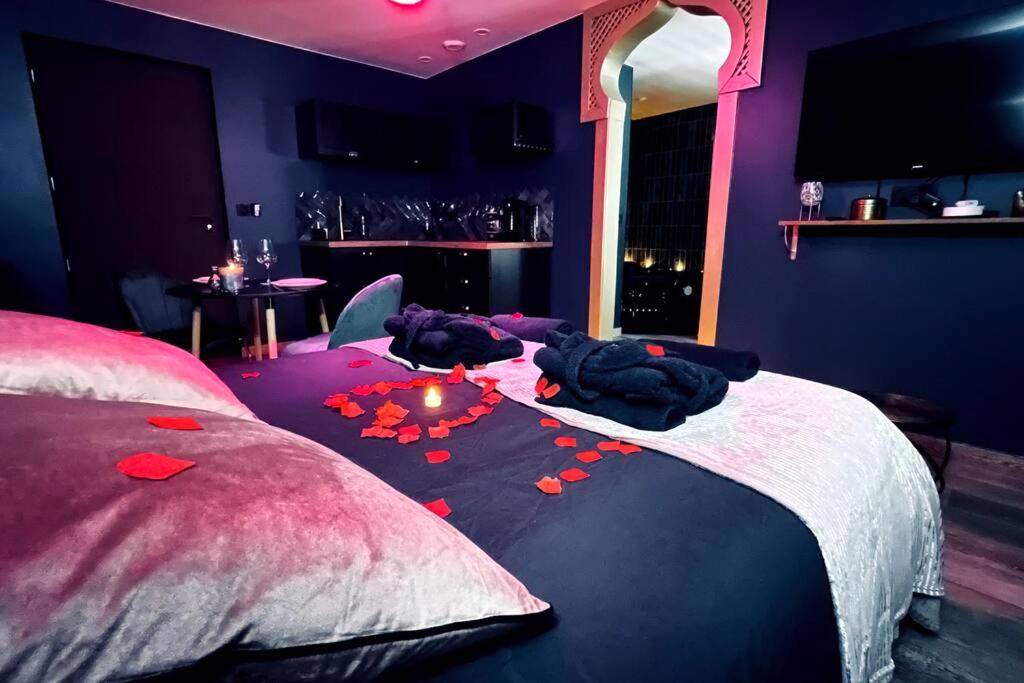 Photo du logement - Love Room L' Orientale / Jacuzzi / Sauna - Château - Landon
