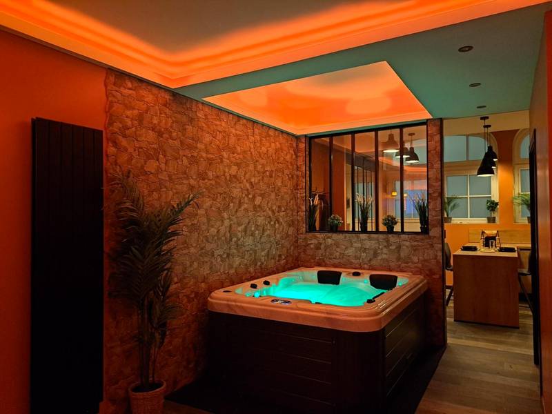 Photo du logement - Ospaloft, meublé haut de gamme avec spa privatif