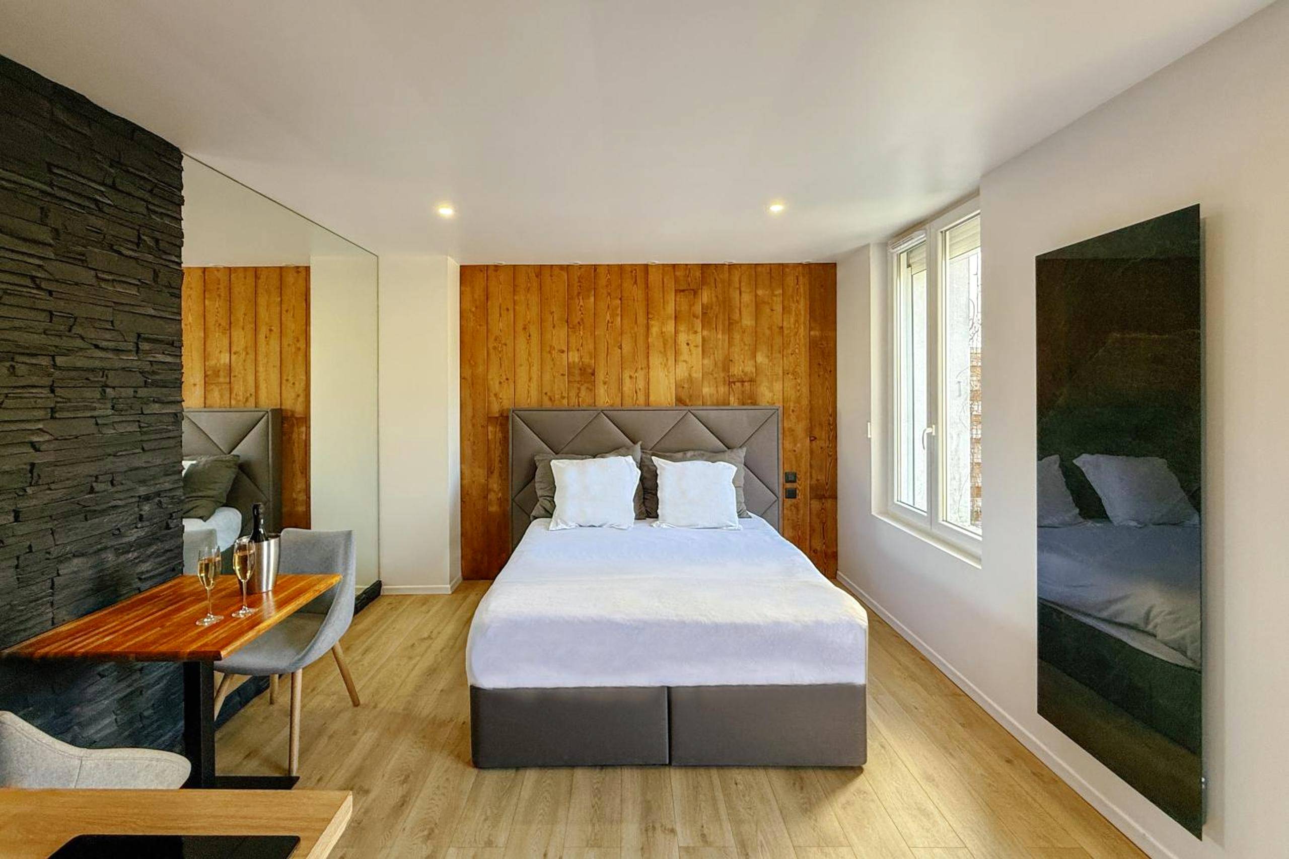 Vue du logement - L'Oxalis villa (L'Osmanthus), Logement avec balnéothérapie privée