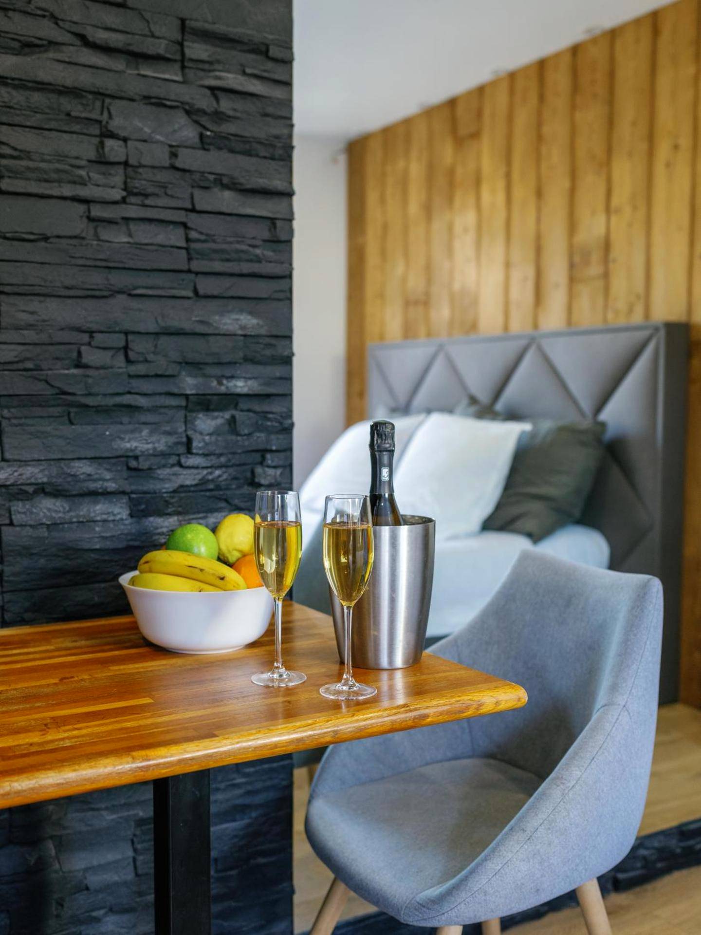 Vue du logement - L'Oxalis villa (L'Osmanthus), Logement avec balnéothérapie privée