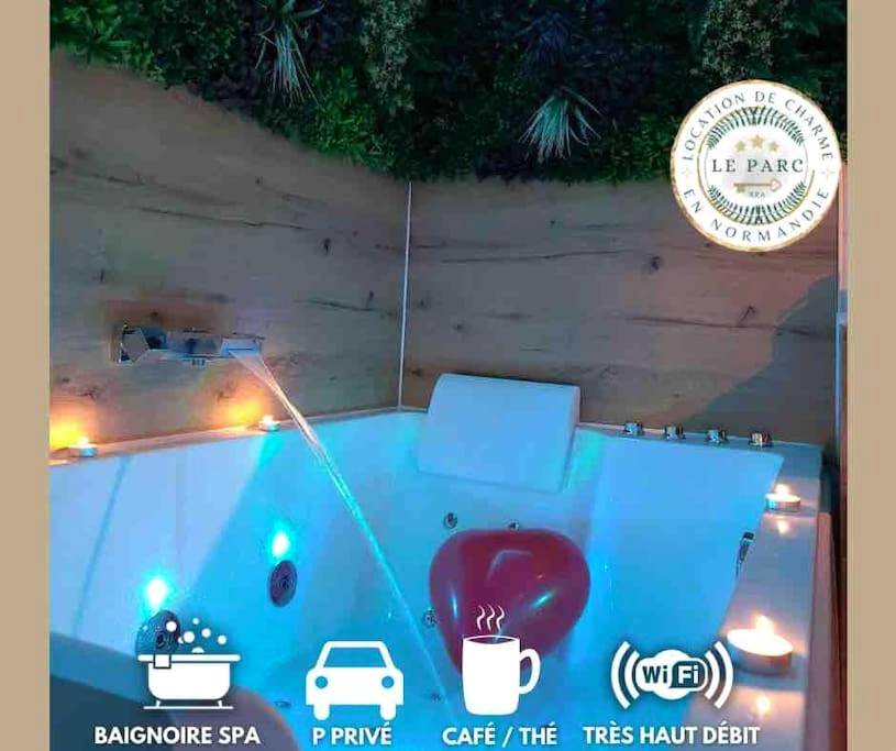 Photo du logement - Le Parc, logement de charme avec SPA privatif - LE HAVRE