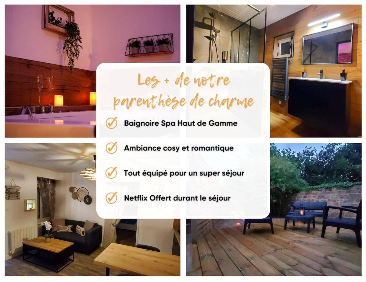 Vue du logement - Une parenthèse de charme gîte romantique