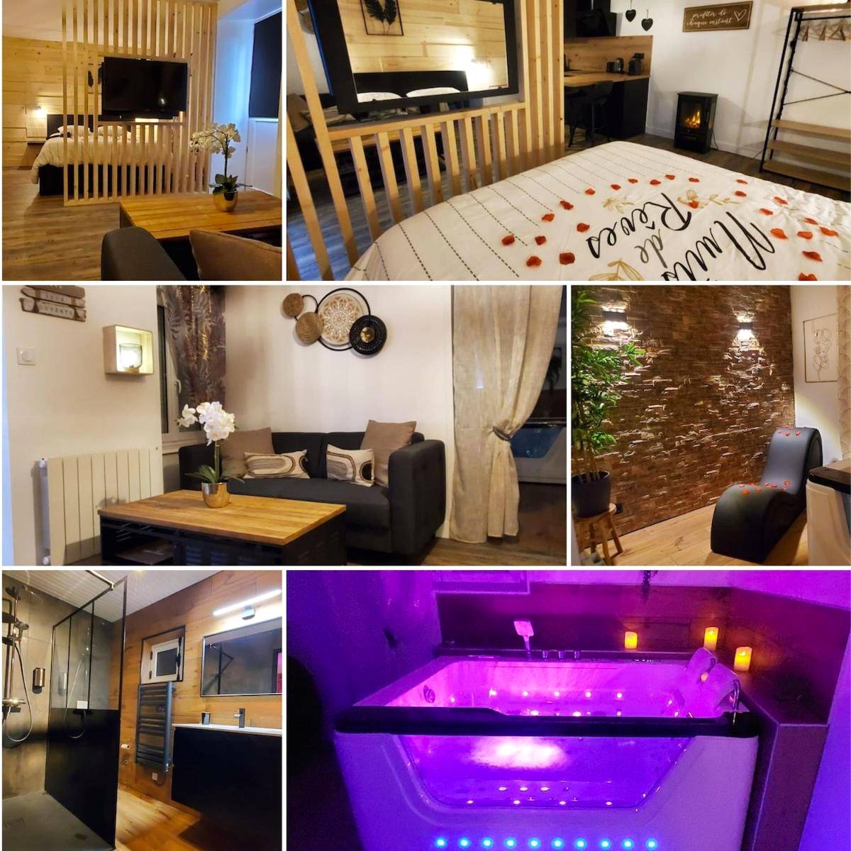 Vue du logement - Une parenthèse de charme gîte romantique