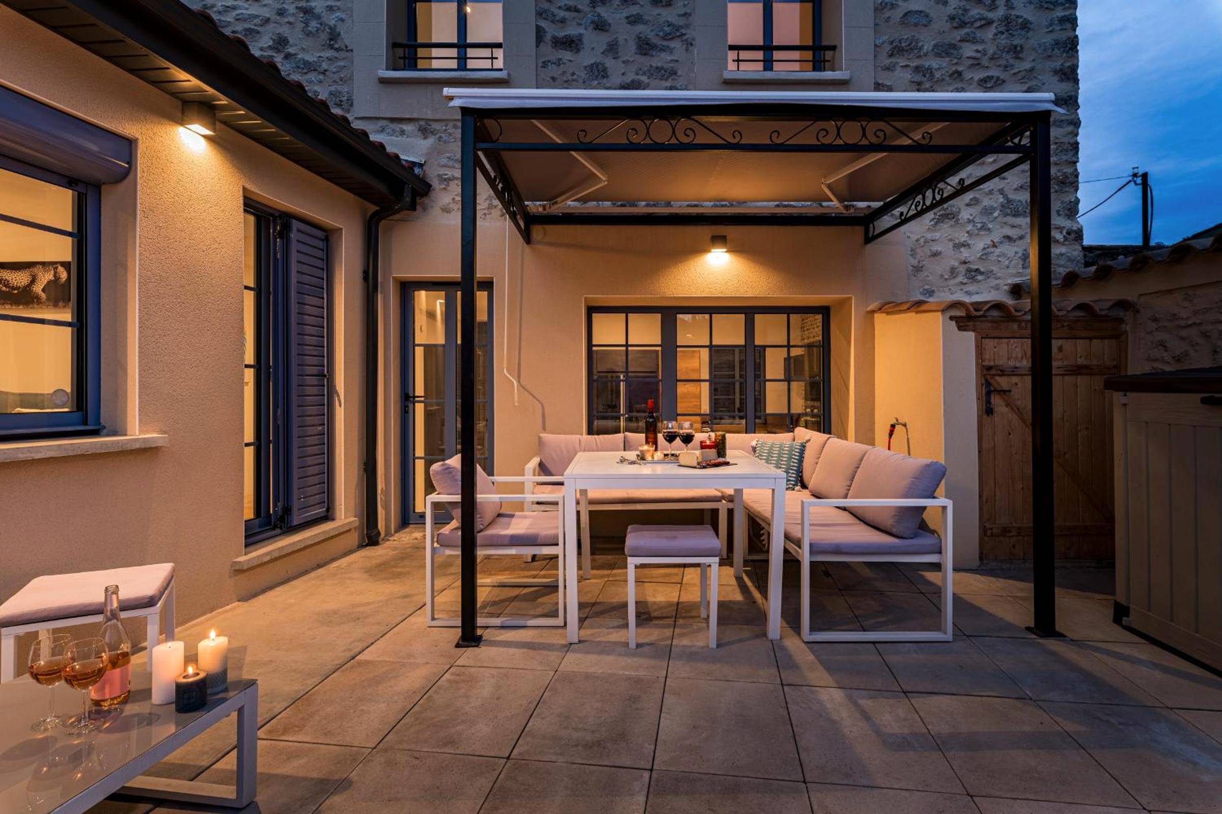 Photo du logement - Le Patio d'Arlou & Spa - Relaxant et romantique - Fabrezan