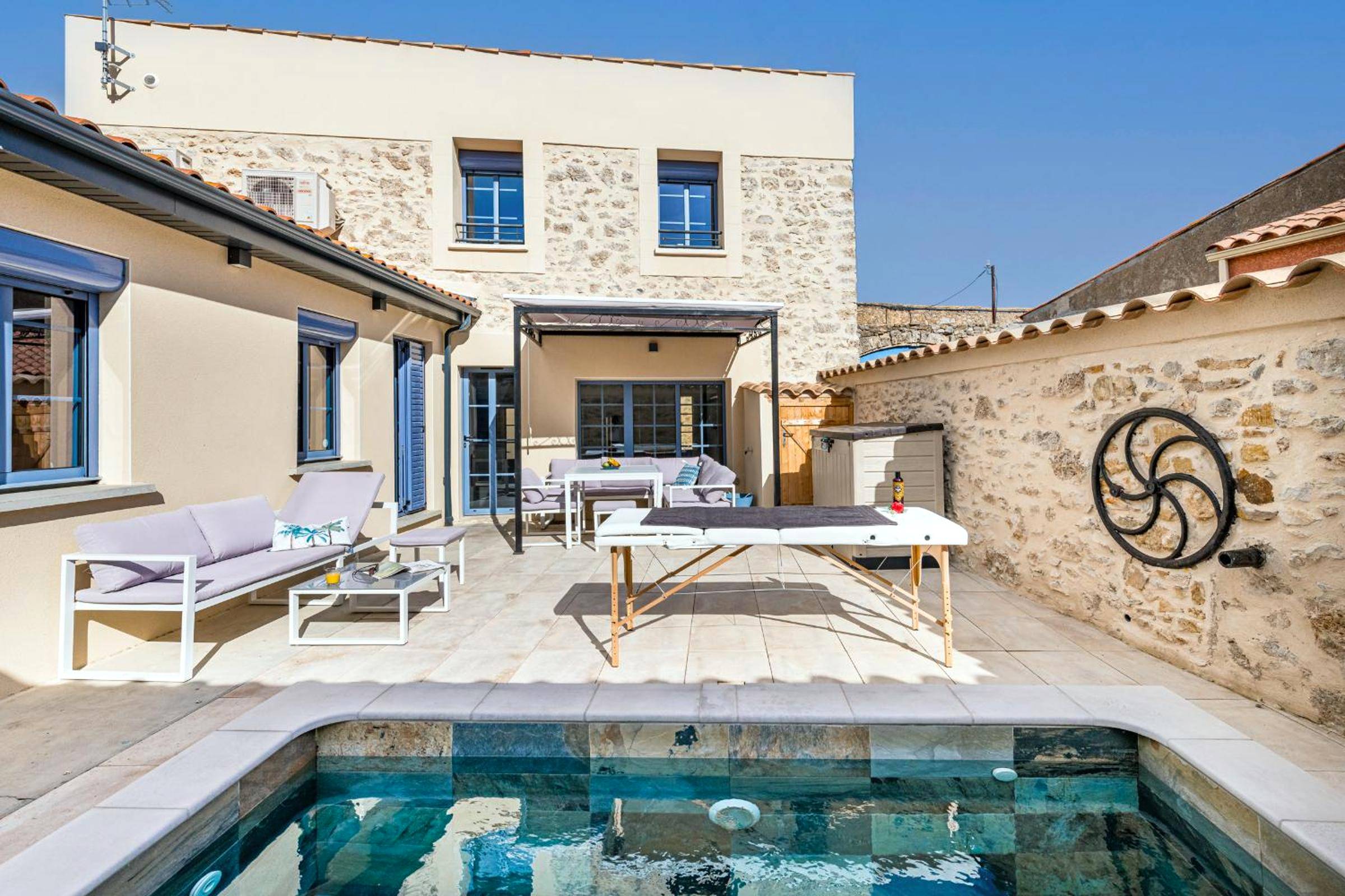 Photo du logement - Le Patio d'Arlou & Spa - Relaxant et romantique