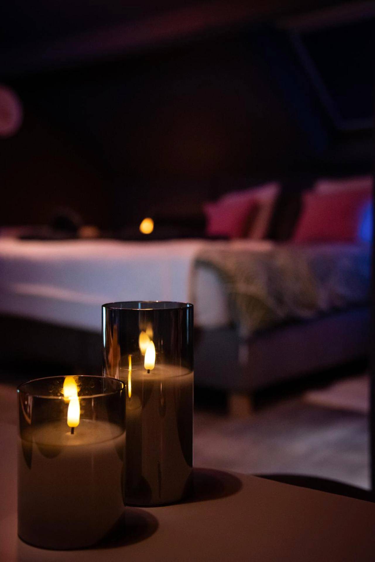 Photo du logement - PAUSE NATURE SORBAIS Chambre avec SPA, HAMMAM Shower, SAUNA, STREAMING et arrivée autonome - Sorbais