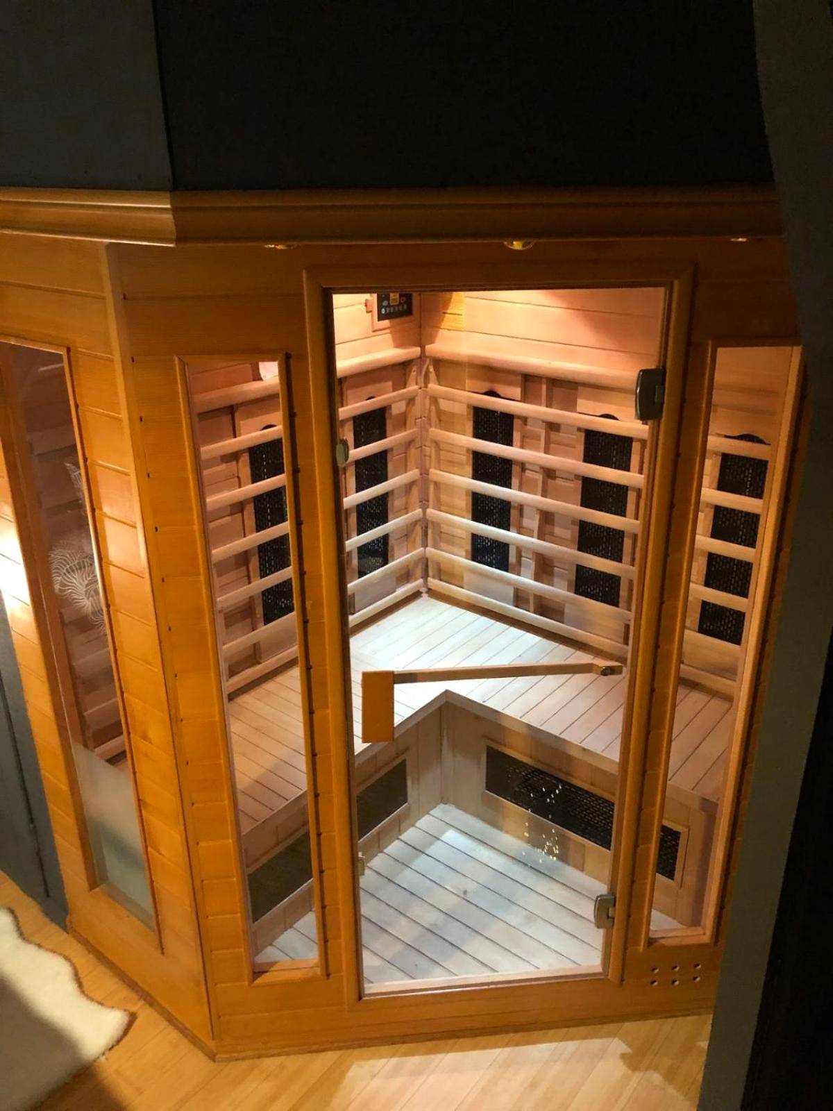 Photo du logement - PAUSE NATURE SORBAIS Chambre avec SPA, HAMMAM Shower, SAUNA, STREAMING et arrivée autonome