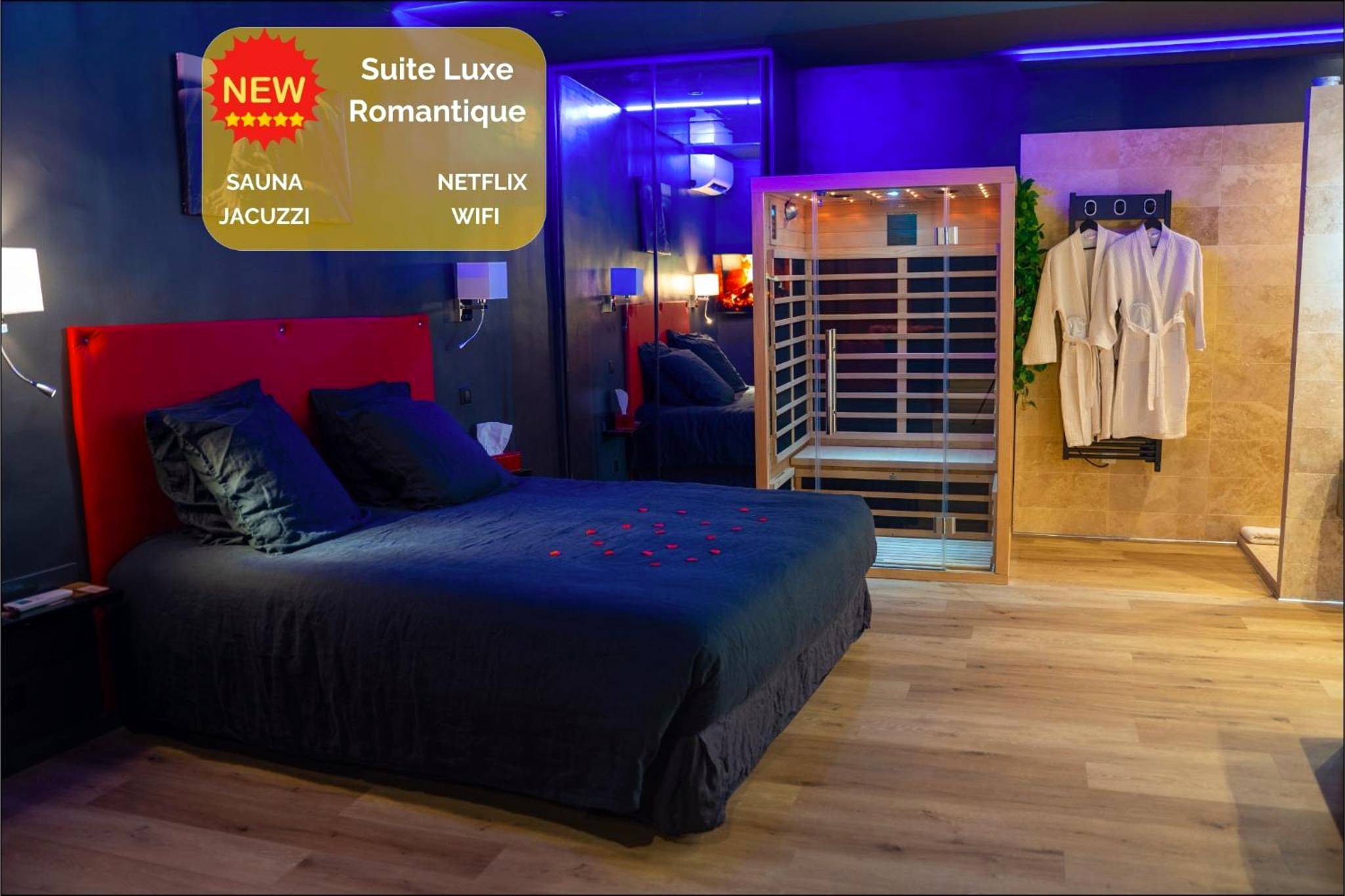 Vue du logement - Love Room Cagnes - sur - Mer - LoveRoom#1 by Pimente ton couple