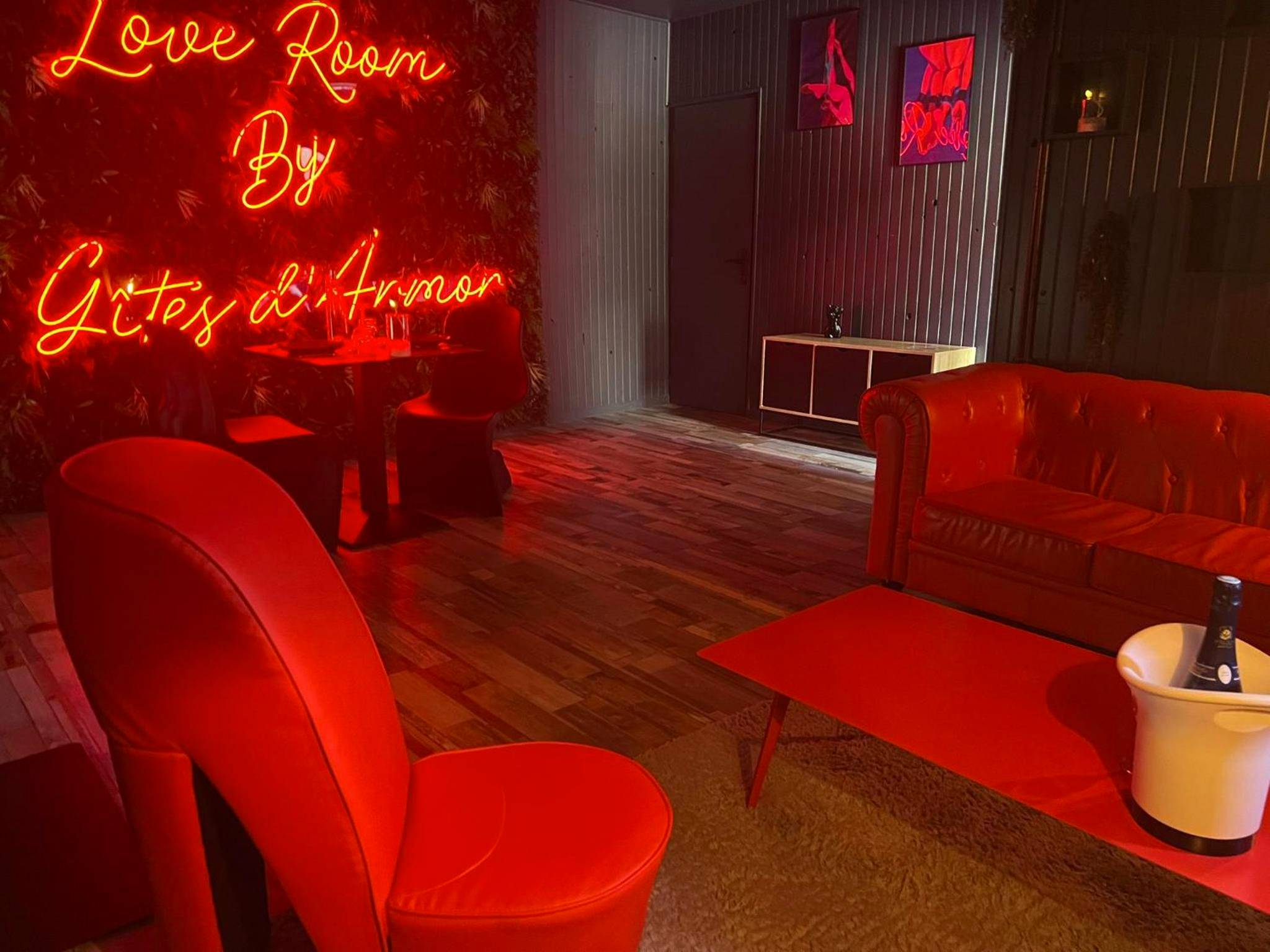 Photo du logement - LoveRoom avec SPA privatif Plélo - Plélo