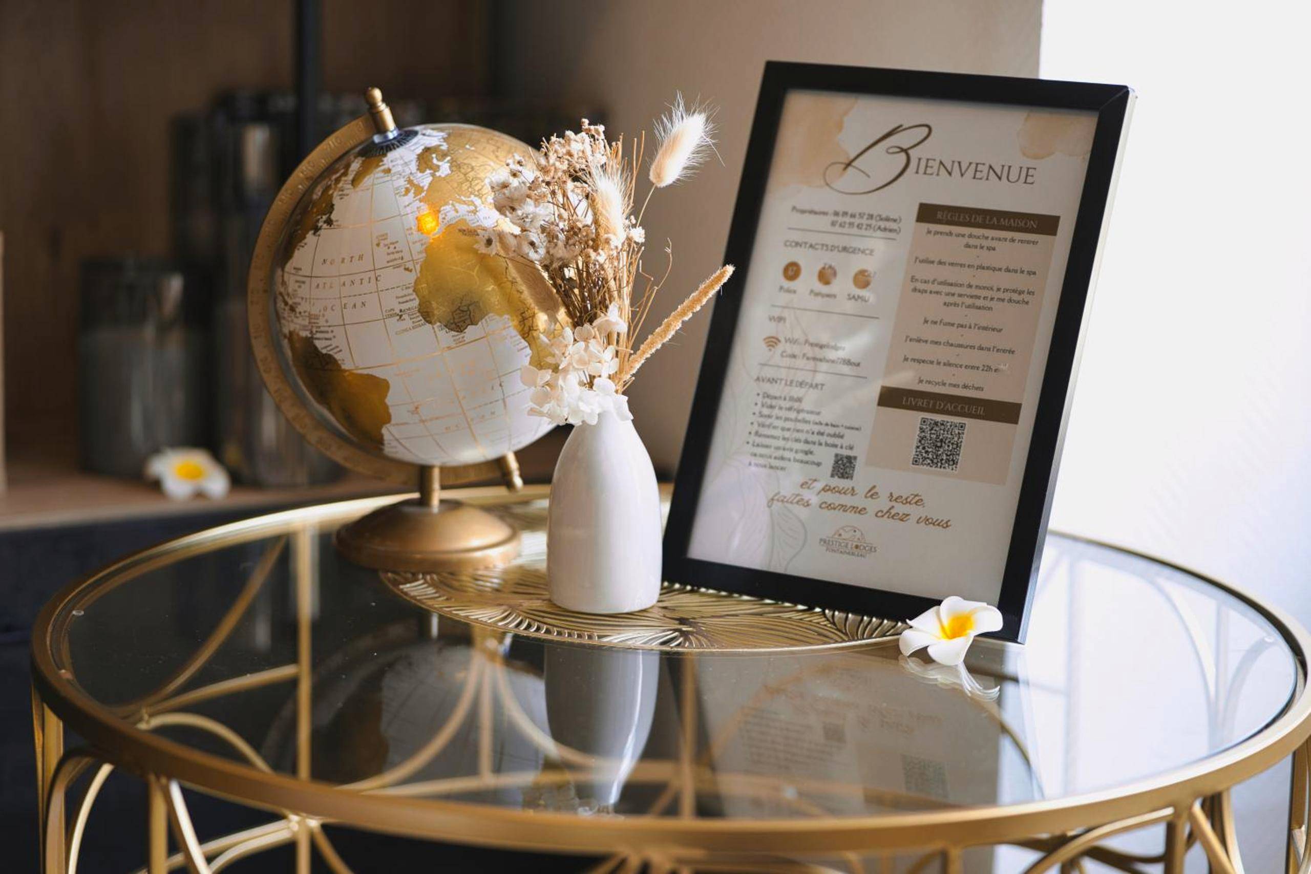 Photo du logement - PrestigeLodgesFontainebleau, Maison polynésienne & jacuzzi privé