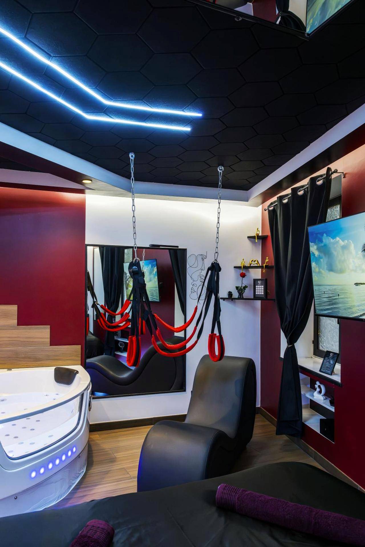 Photo du logement - Redroom Spa privatif & nuit romantique à deux