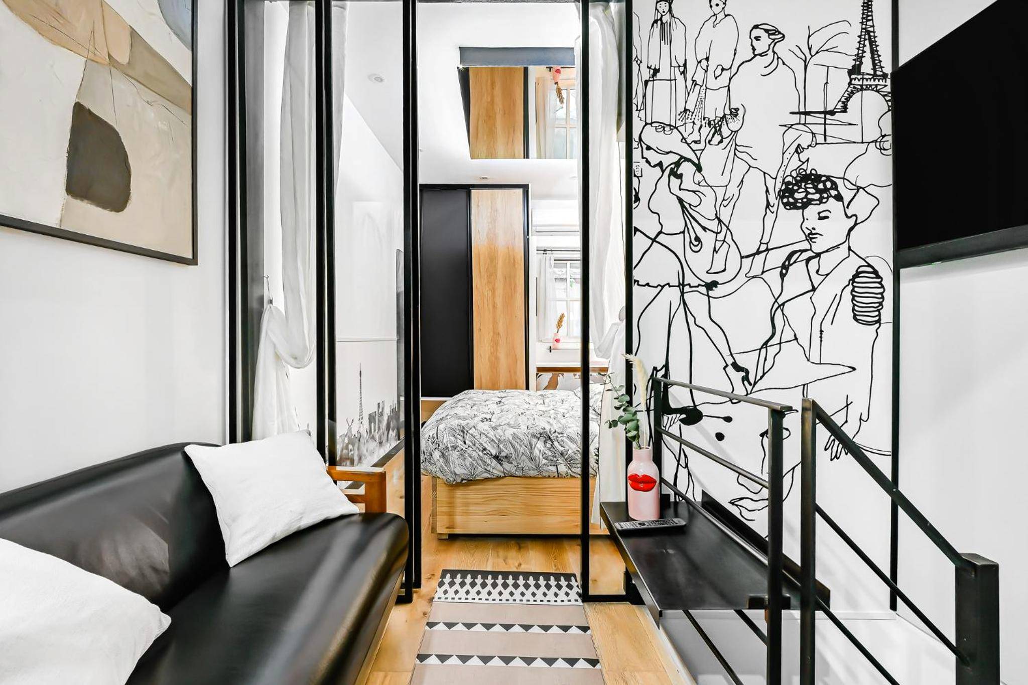 Vue du logement - La Rêverie - Love Room Paris - Jacuzzi Pro