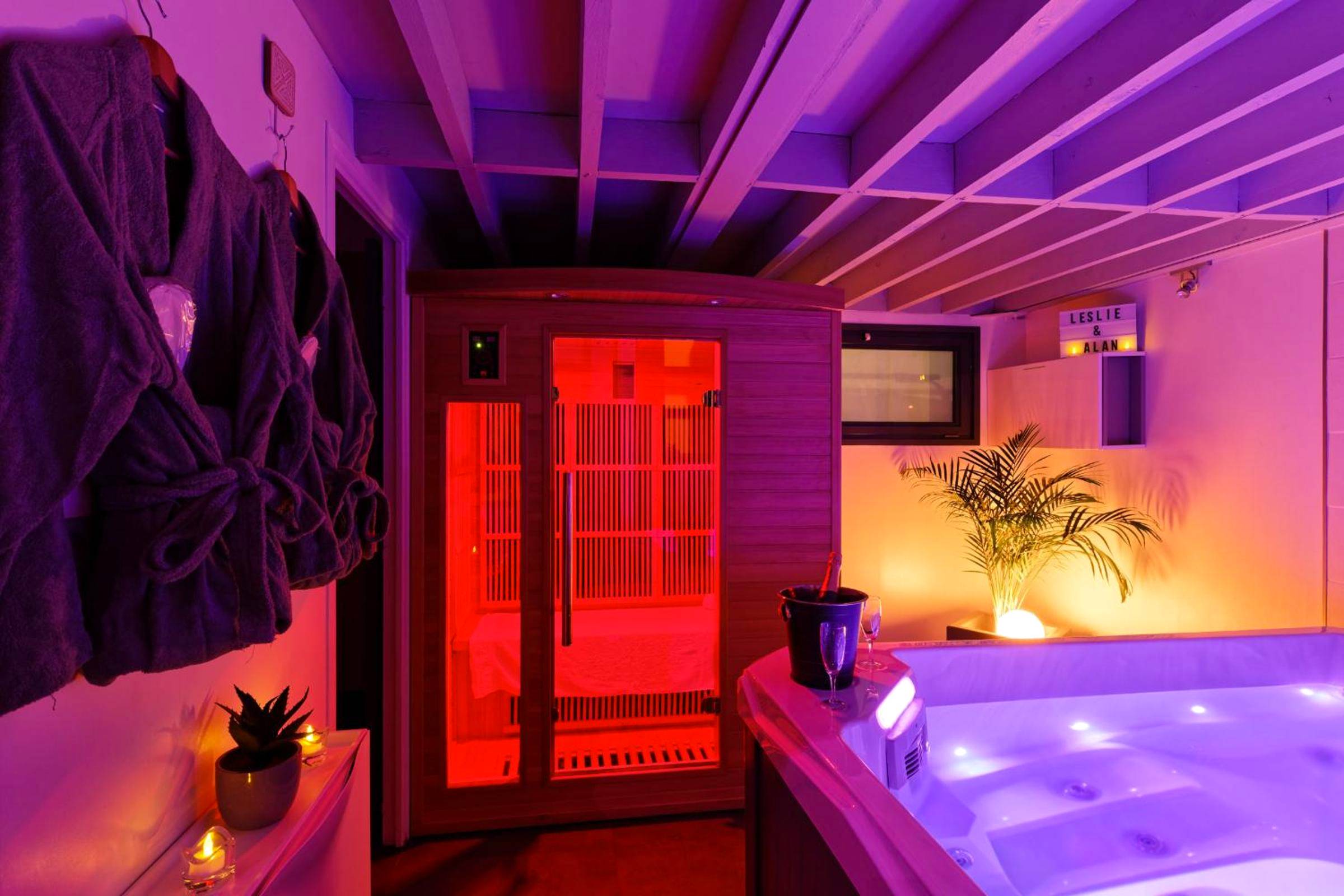 Vue du logement - Love Room Le Havre - Romance Spa lofts haut de gamme avec sauna