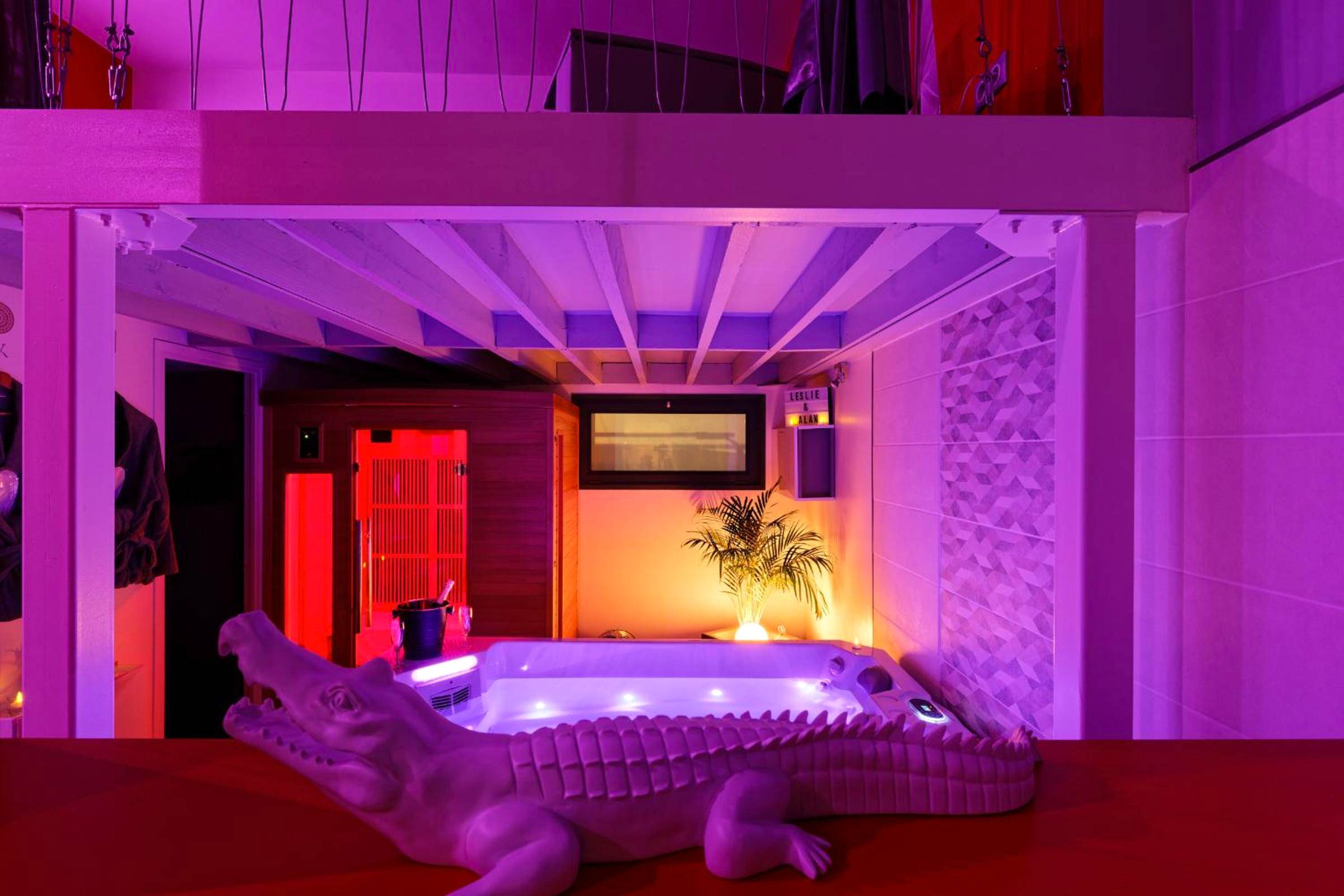 Photo du logement - Romance Spa lofts haut de gamme avec sauna