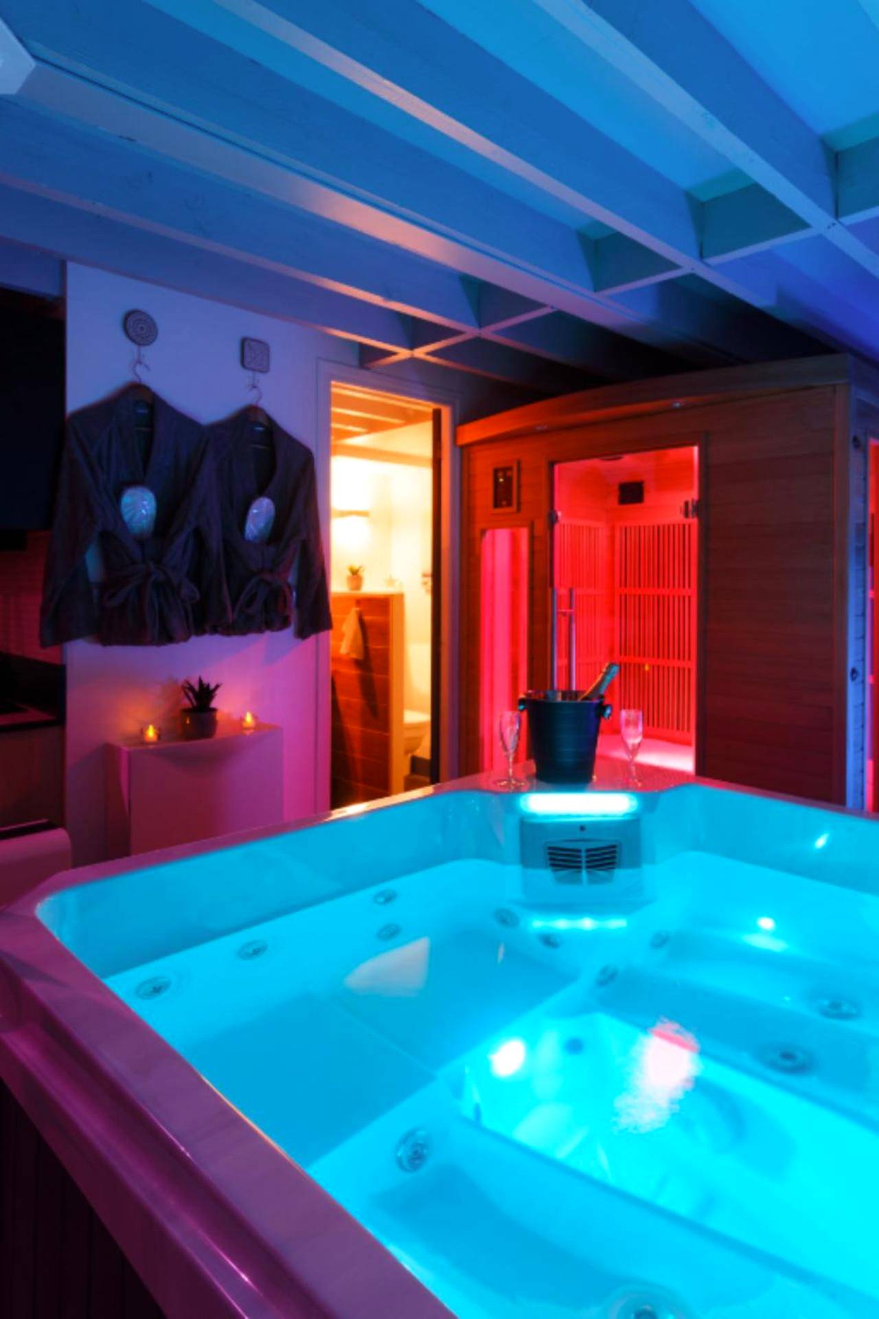 Vue du logement - Romance Spa lofts haut de gamme avec sauna