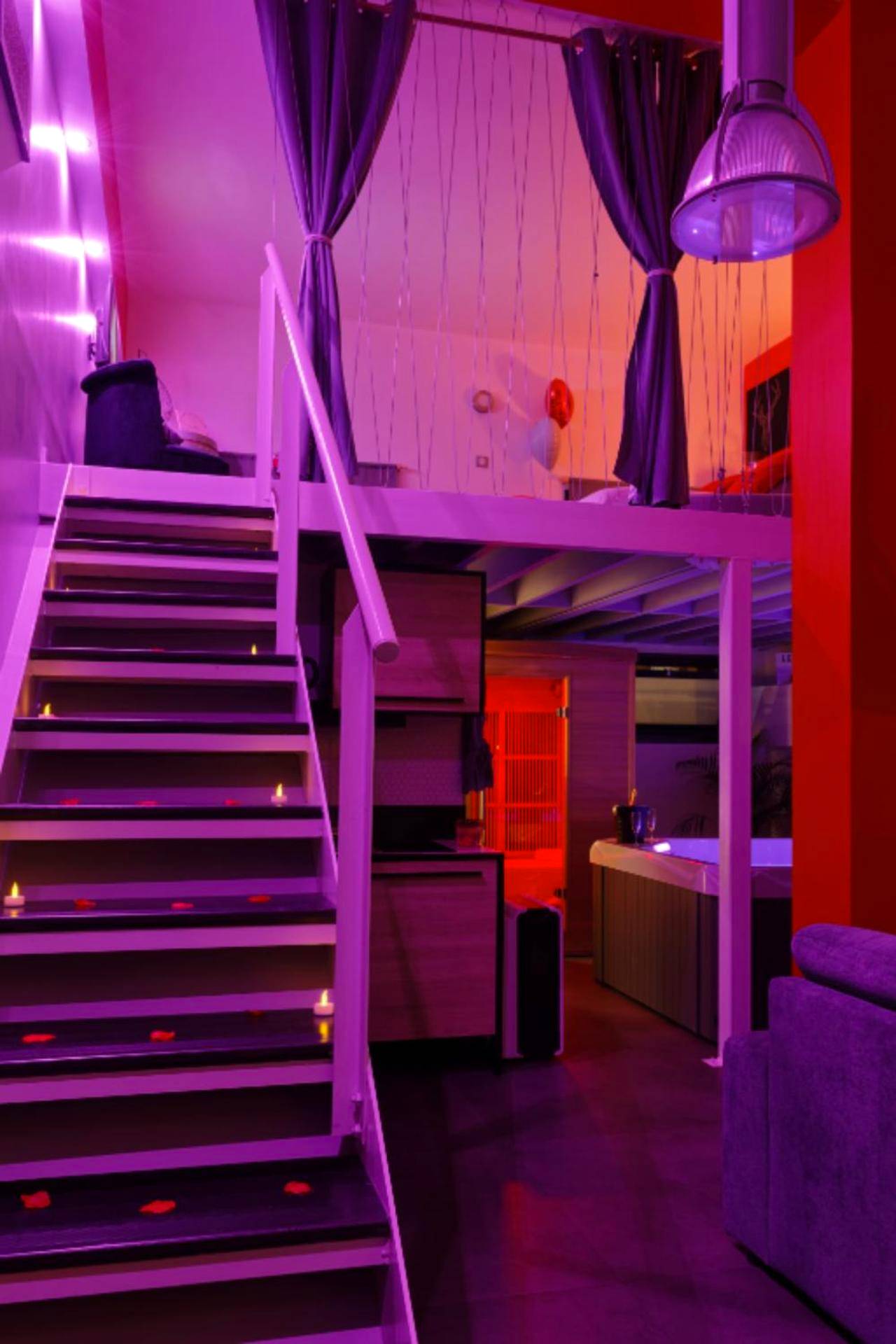Vue du logement - Romance Spa lofts haut de gamme avec sauna