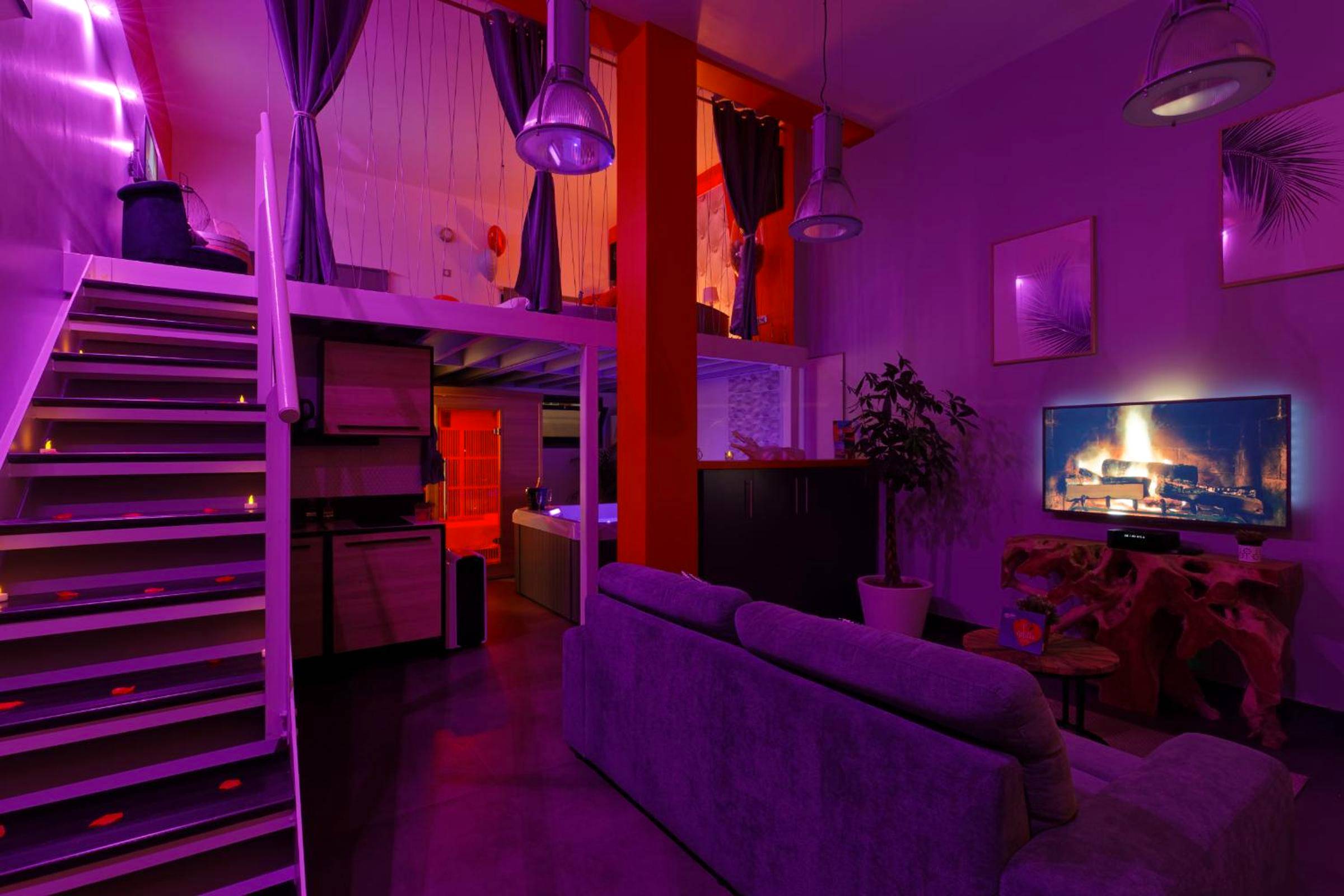 Photo du logement - Romance Spa lofts haut de gamme avec sauna - Le Havre