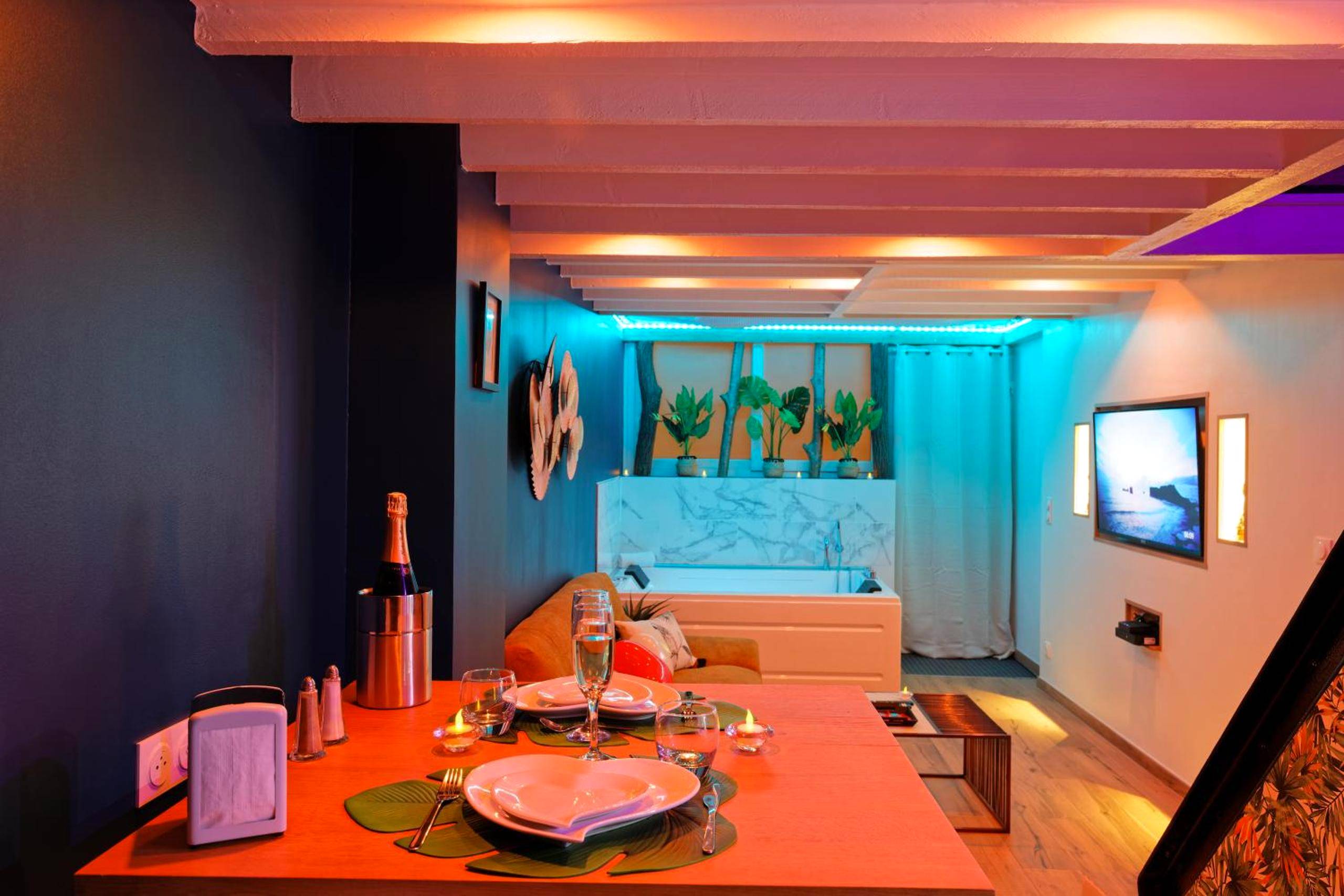 Vue du logement - Romance spa tropical Le Havre