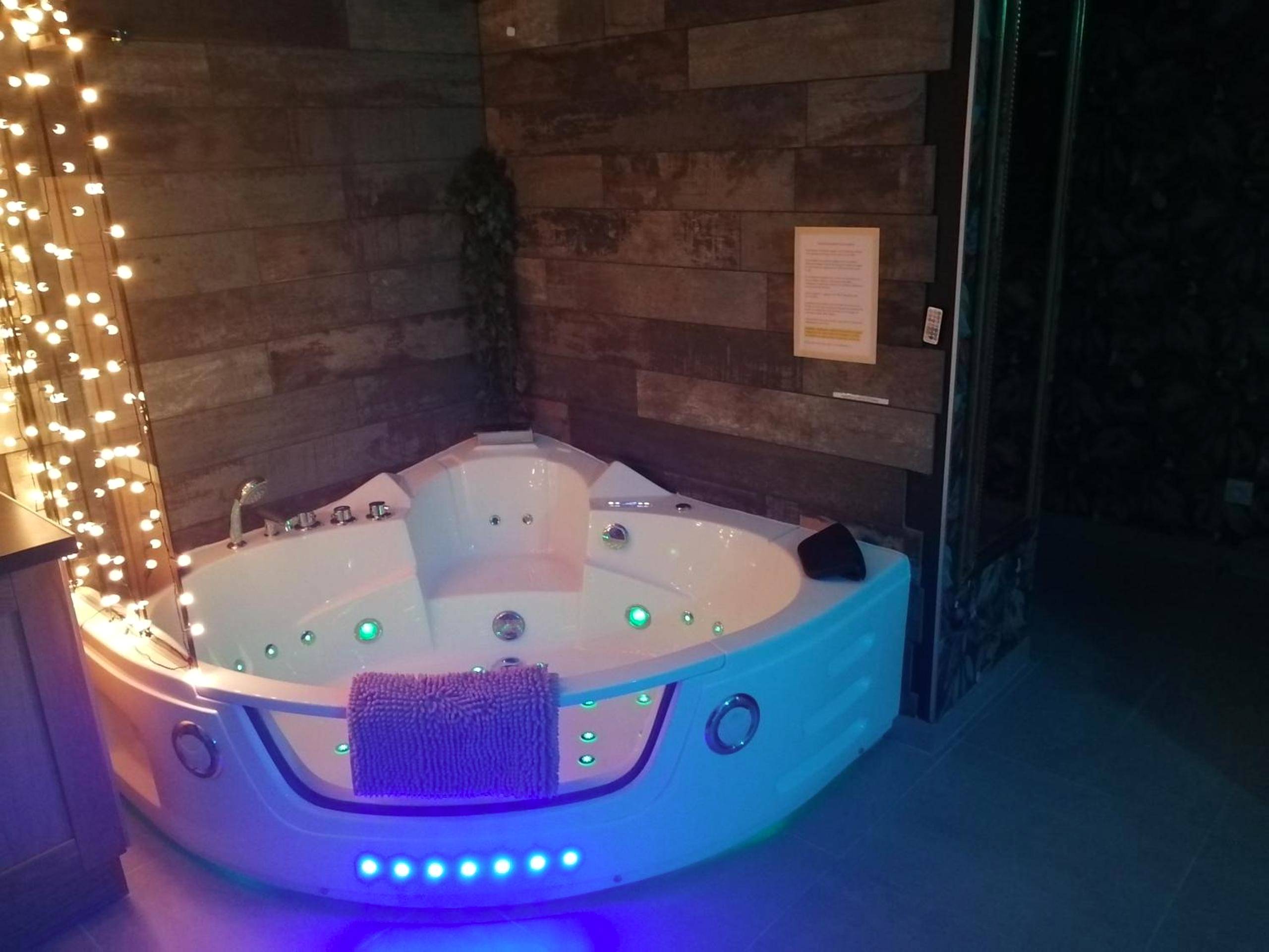 Photo du logement - Romantisme et glamour 2 avec spa , clim et jardin