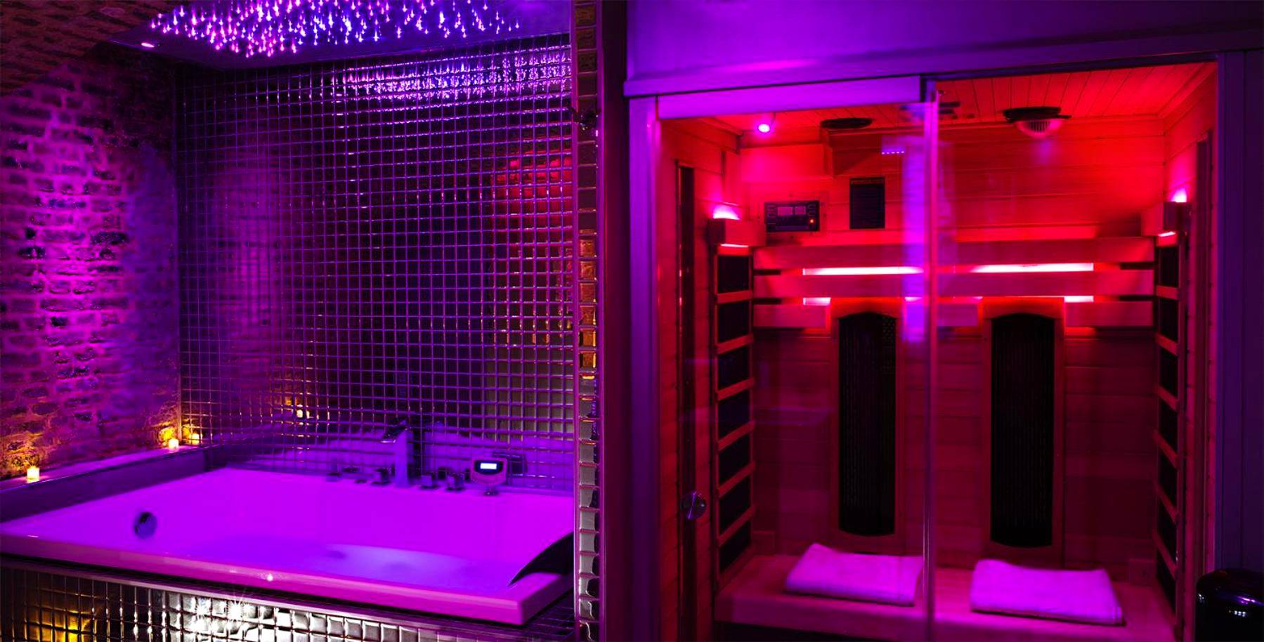 Photo du logement - Private Room & Spa avec jacuzzi privatif