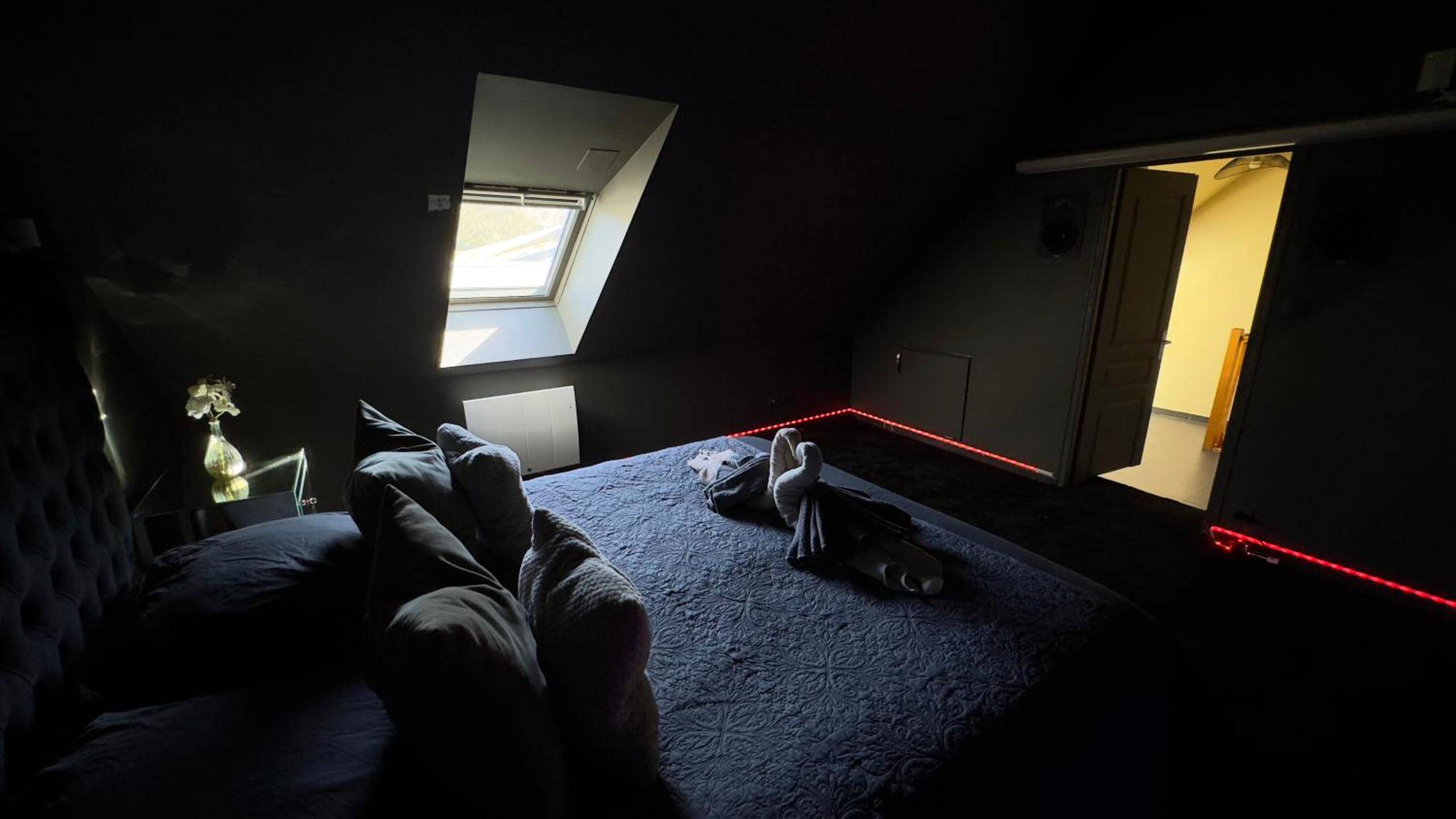 Photo du logement - Magnifique loveroom avec sauna, spa et cinémaroom
