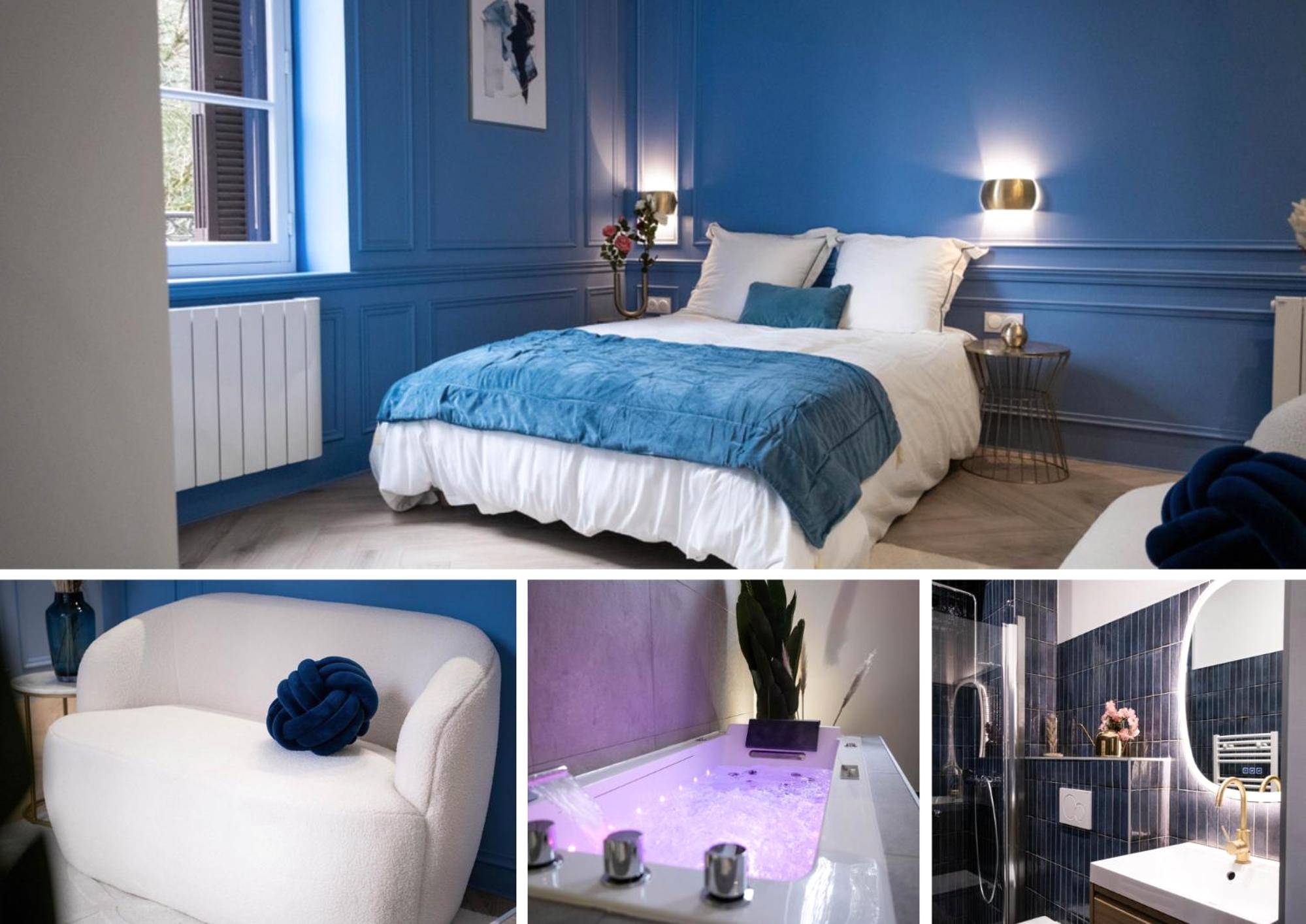 Vue principale - Love Room Aix - les - Bains - Le secret d'Ondine - Centre ville