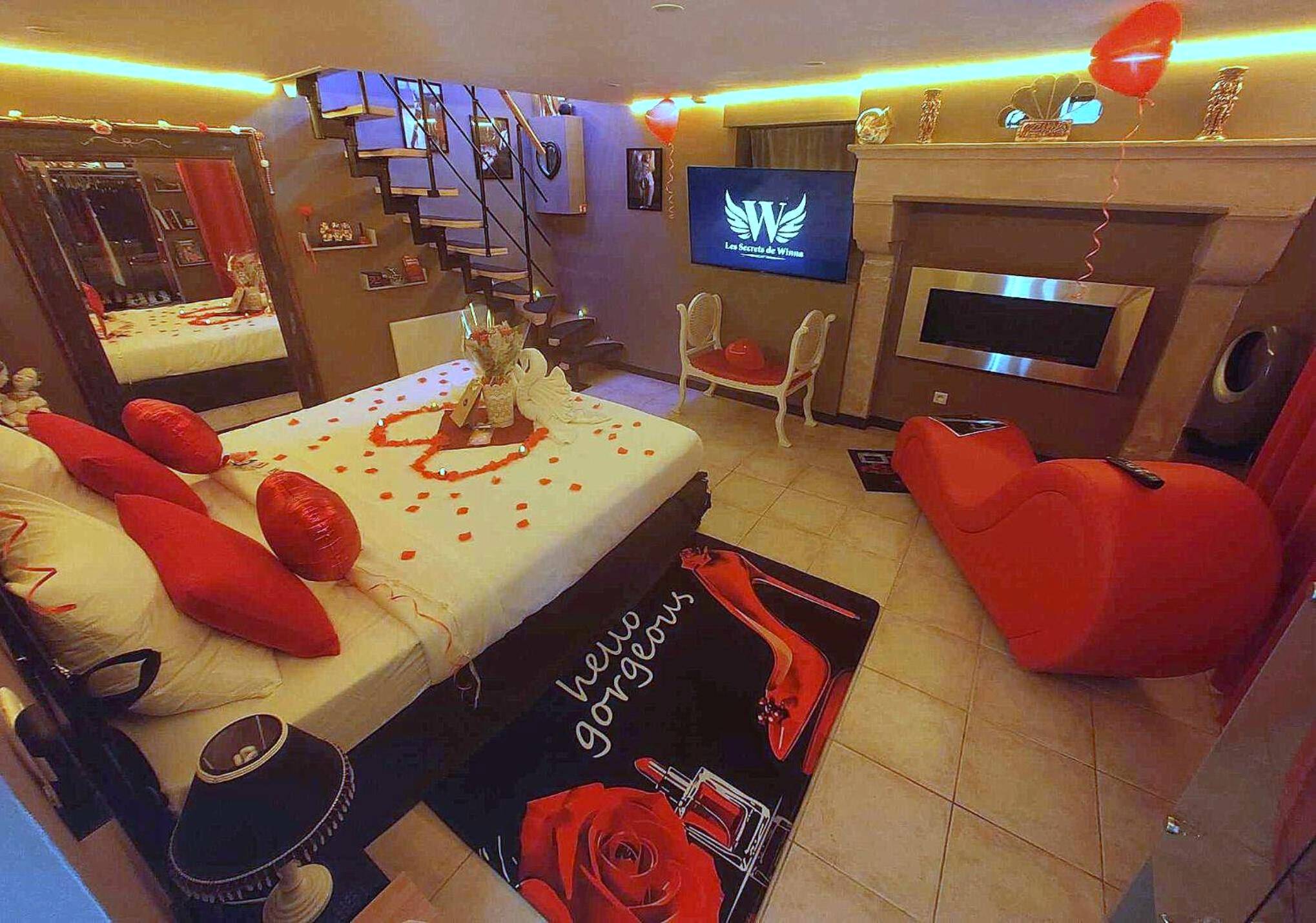 Vue principale - Love Room Augé - Love Room "Les Secrets de Winna"
