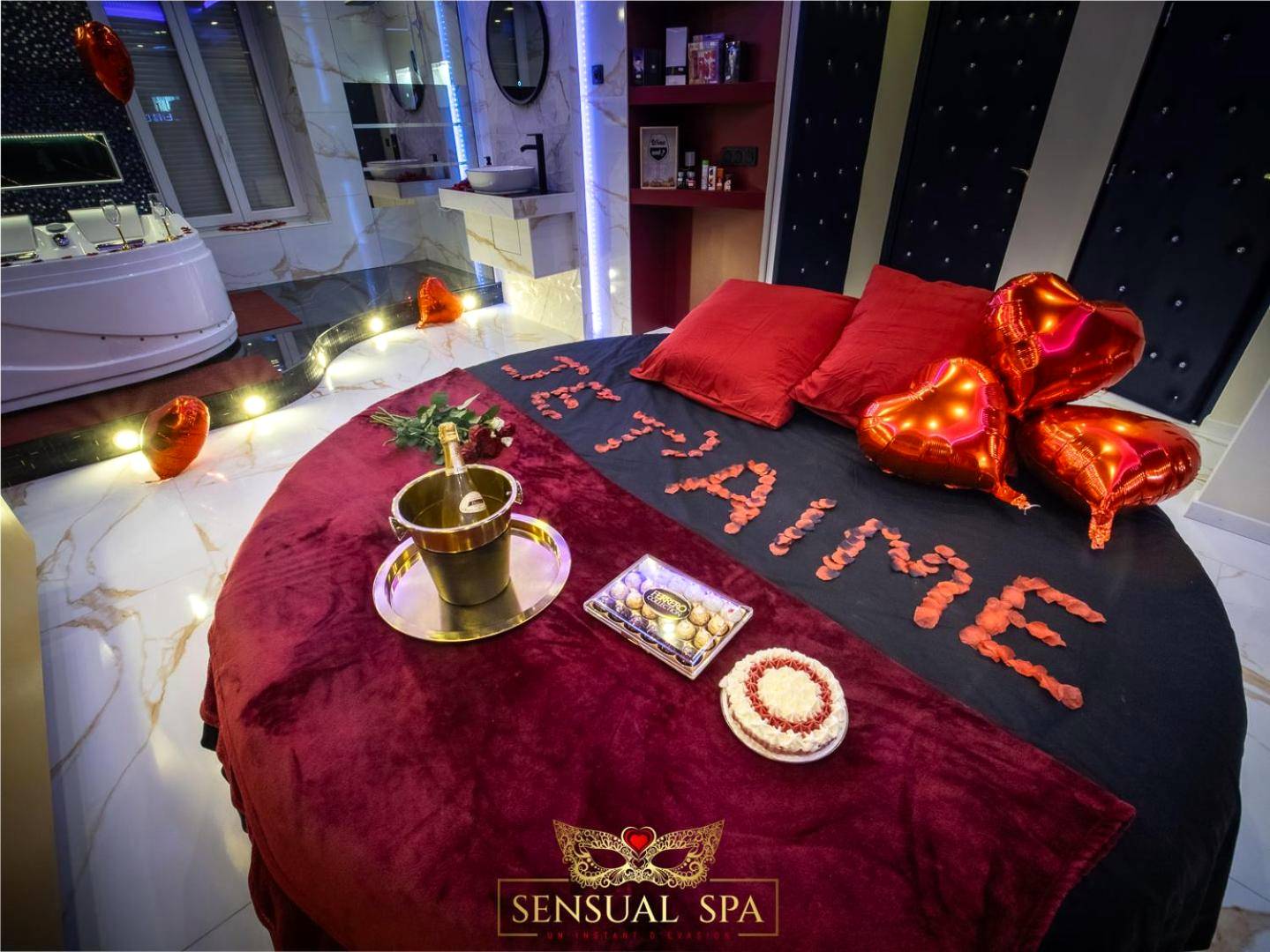 Photo du logement - Sensual SPA - Love ROOM Jacuzzi Hammam Terrasse