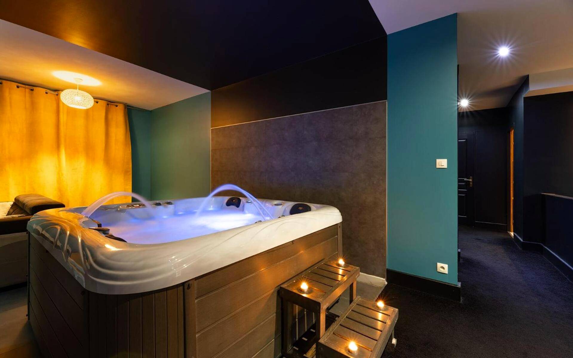 Photo du logement - La Somptueuse 100m2 Spa/Sauna privé