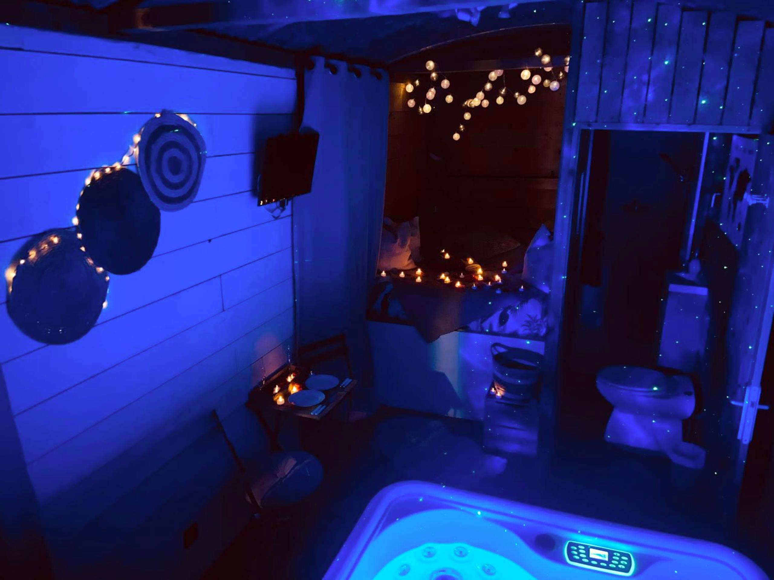 Photo du logement - Chambre avec spa privé