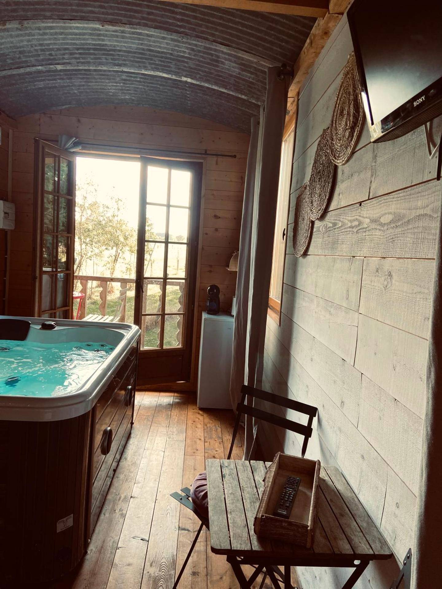 Photo du logement - Chambre avec spa privé