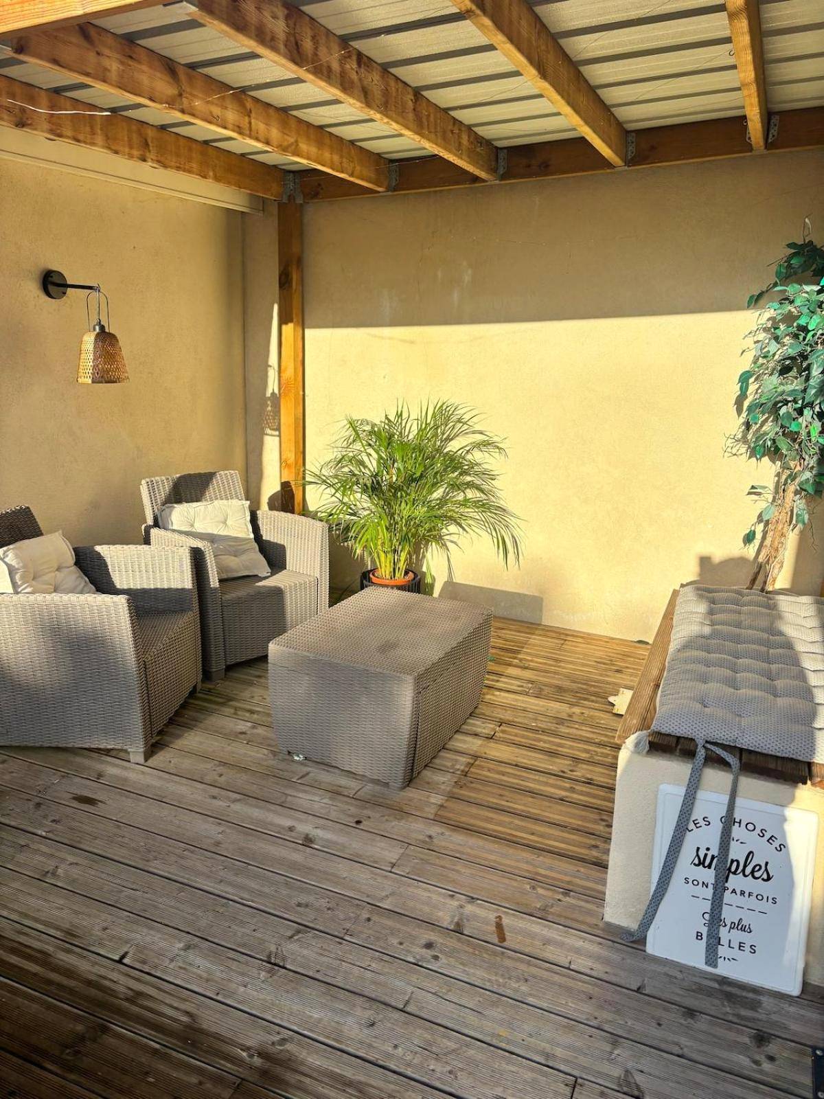 Photo du logement - Love Room élégante spa privatif et extérieur cosy - Goussainville