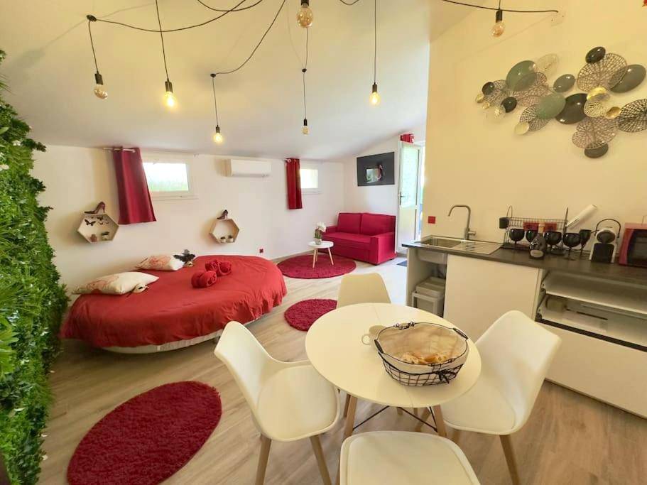 Photo du logement - SPA JACUZZI et table massage - L'Escarène