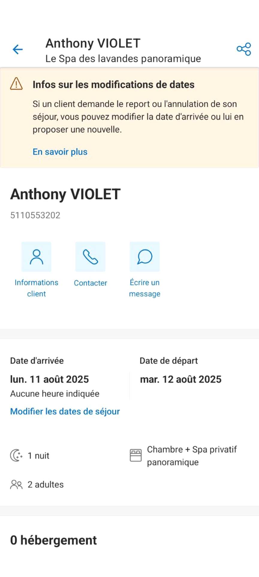 Vue du logement - Le Spa des lavandes