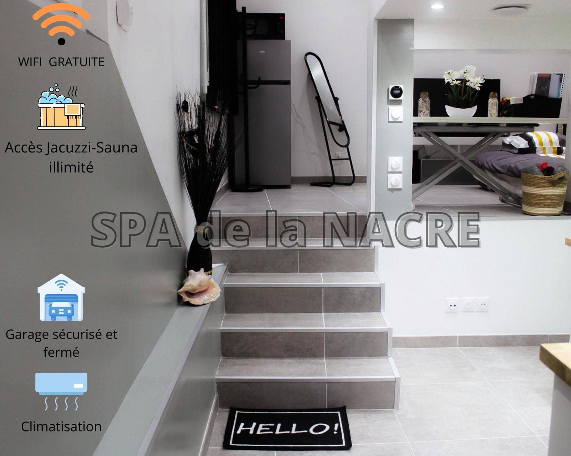 Photo du logement - Spa de la Nacre, L'étape Repos