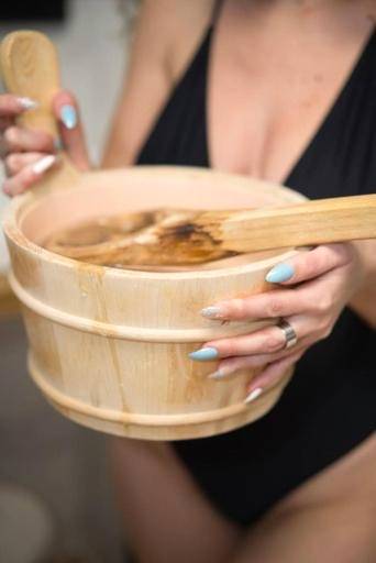 Vue interieure - Spa privatif sauna jaccuzi