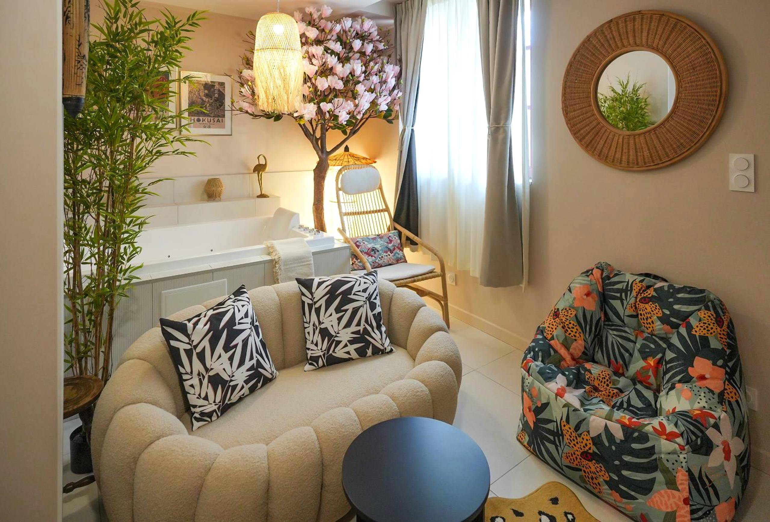 Photo du logement - Spa sous le Mokuren - Escapade Zen à Blois