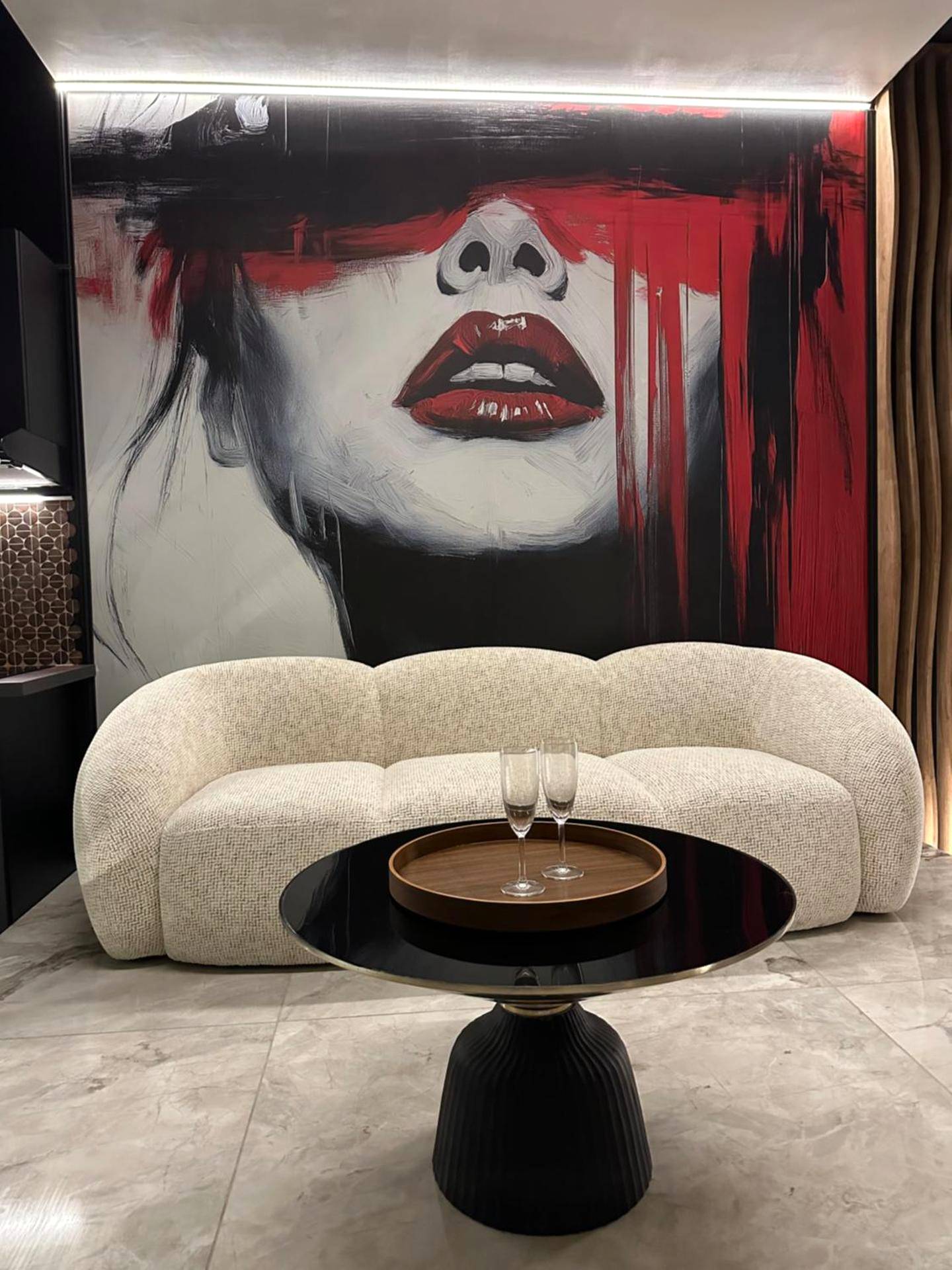 Photo du logement - Spa privé XXL dans cave Voûtée - Suite Luxe Romantique - Bordeaux