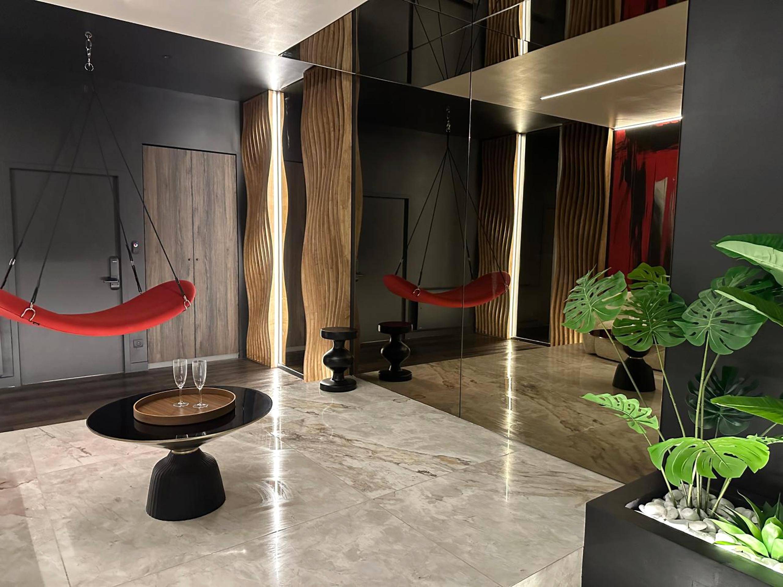 Photo du logement - Spa privé XXL dans cave Voûtée - Suite Luxe Romantique