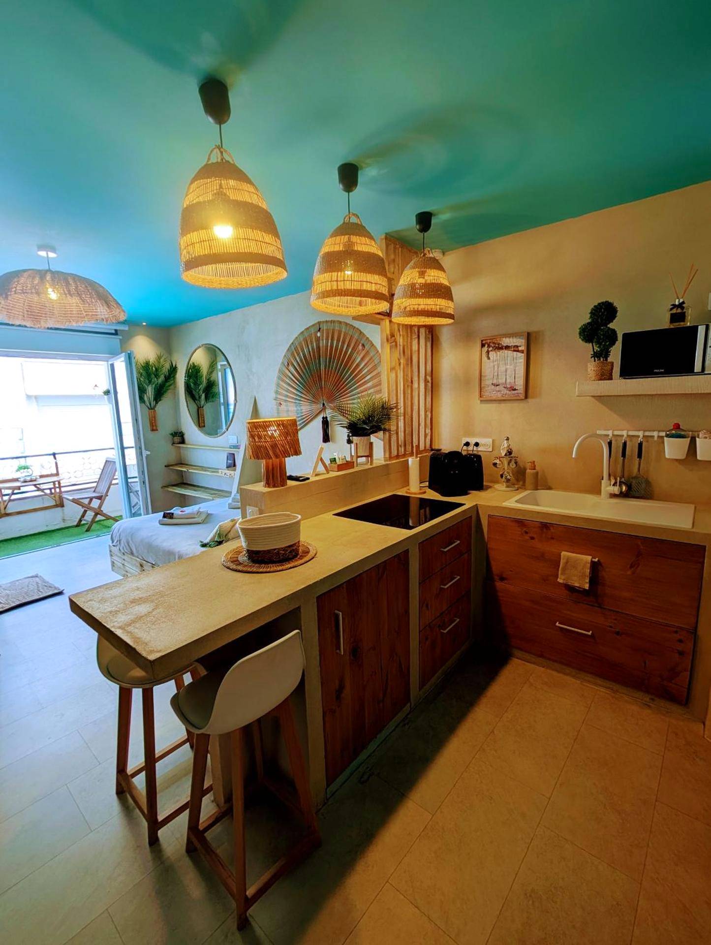 Photo du logement - Les Spas de la Mer, Appart&Spa Aloha, 100m de la plage, Plein cœur du Grau - Le Grau - du - Roi