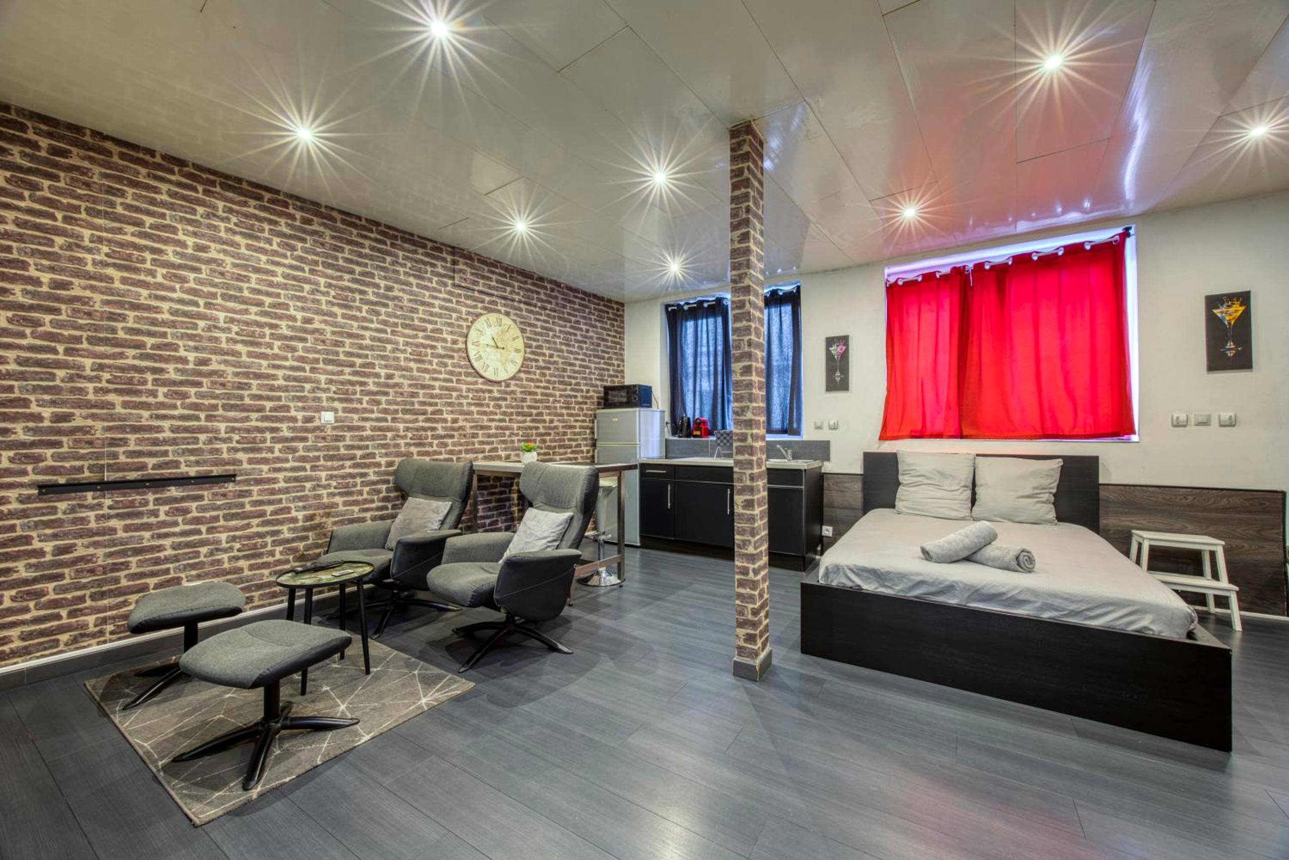 Vue interieure - street Loft with sauna