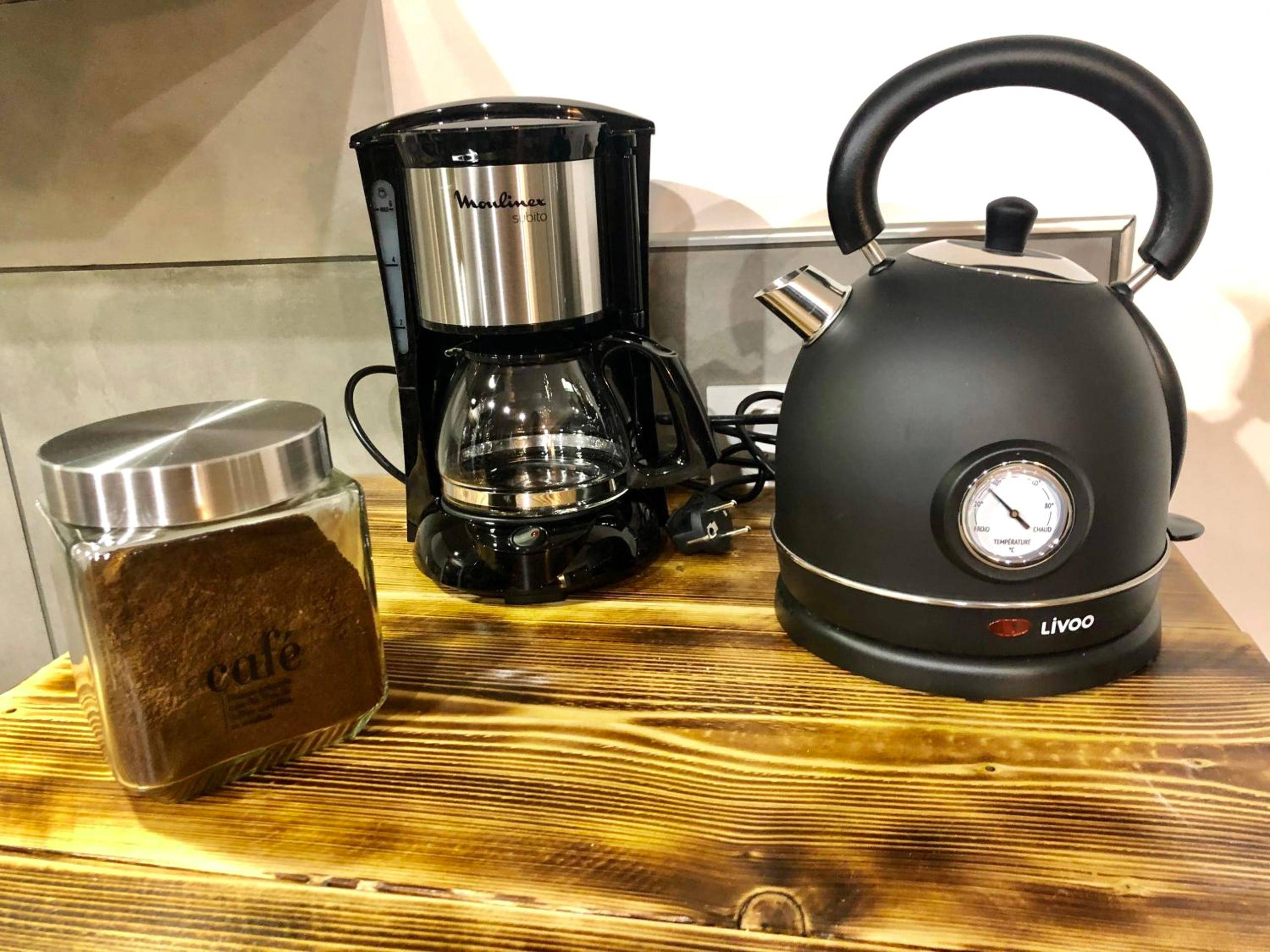 Photo du logement - Studio cocooning Spa, lit XXL, cour extérieure