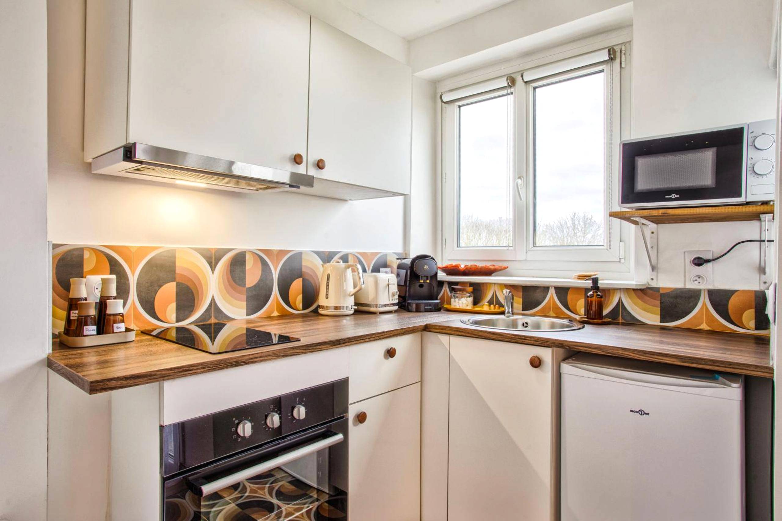 Vue du logement - Suite année 70 - Jacuzzi et Balcon