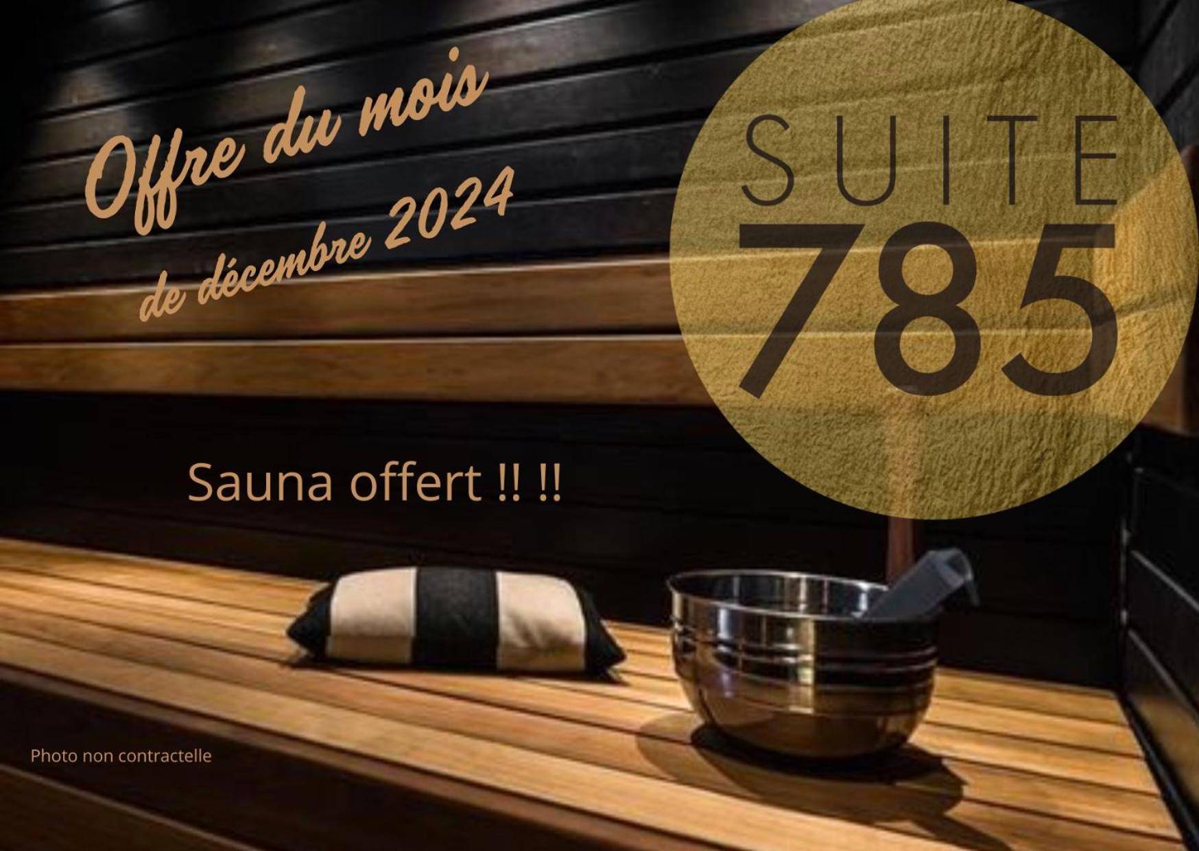 Photo du logement - SUITE 785 Chambre Jacuzzi Sauna