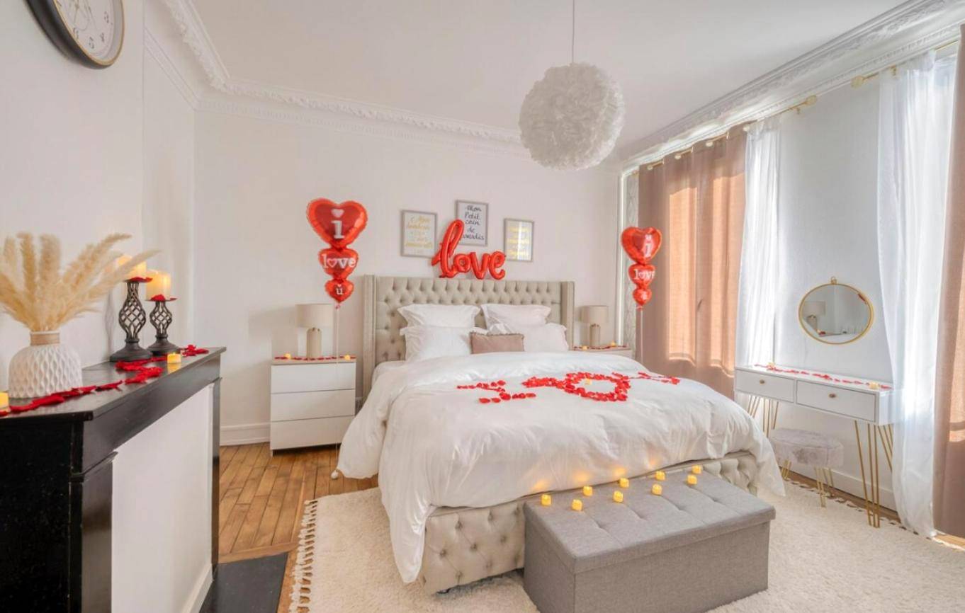 Vue du logement - Suite 90m2 avec Jacuzzi jardin Proche Paris CDG